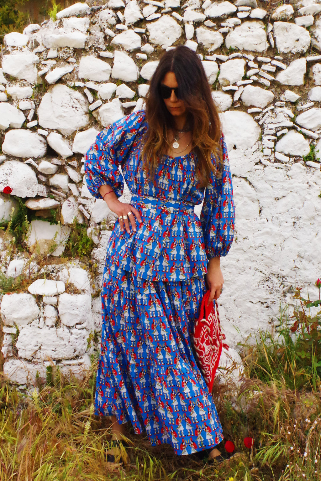 KARIOFILI Top (Karaiskakis Print)