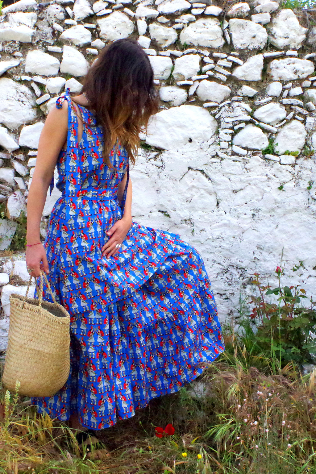 GIATAGANI Mini Dress (Karaiskakis Print)