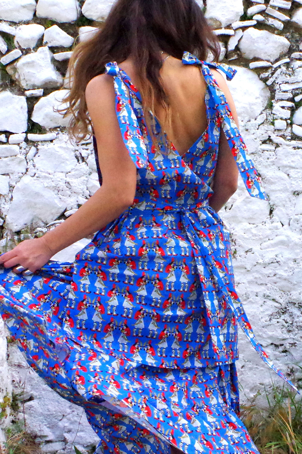 GIATAGANI Mini Dress (Karaiskakis Print)