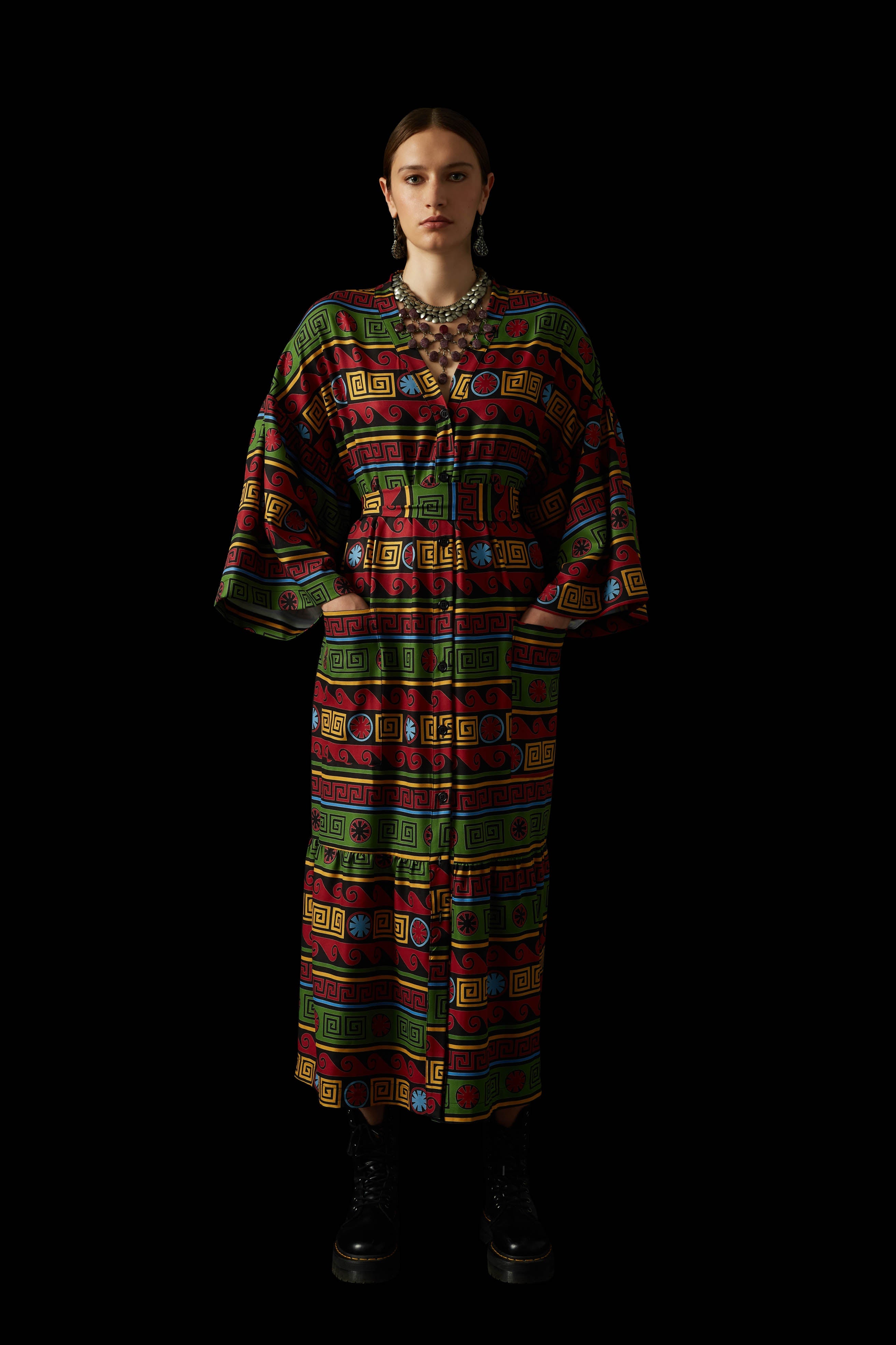 ZOFOROS MAXI DRESS (Motiva Black)