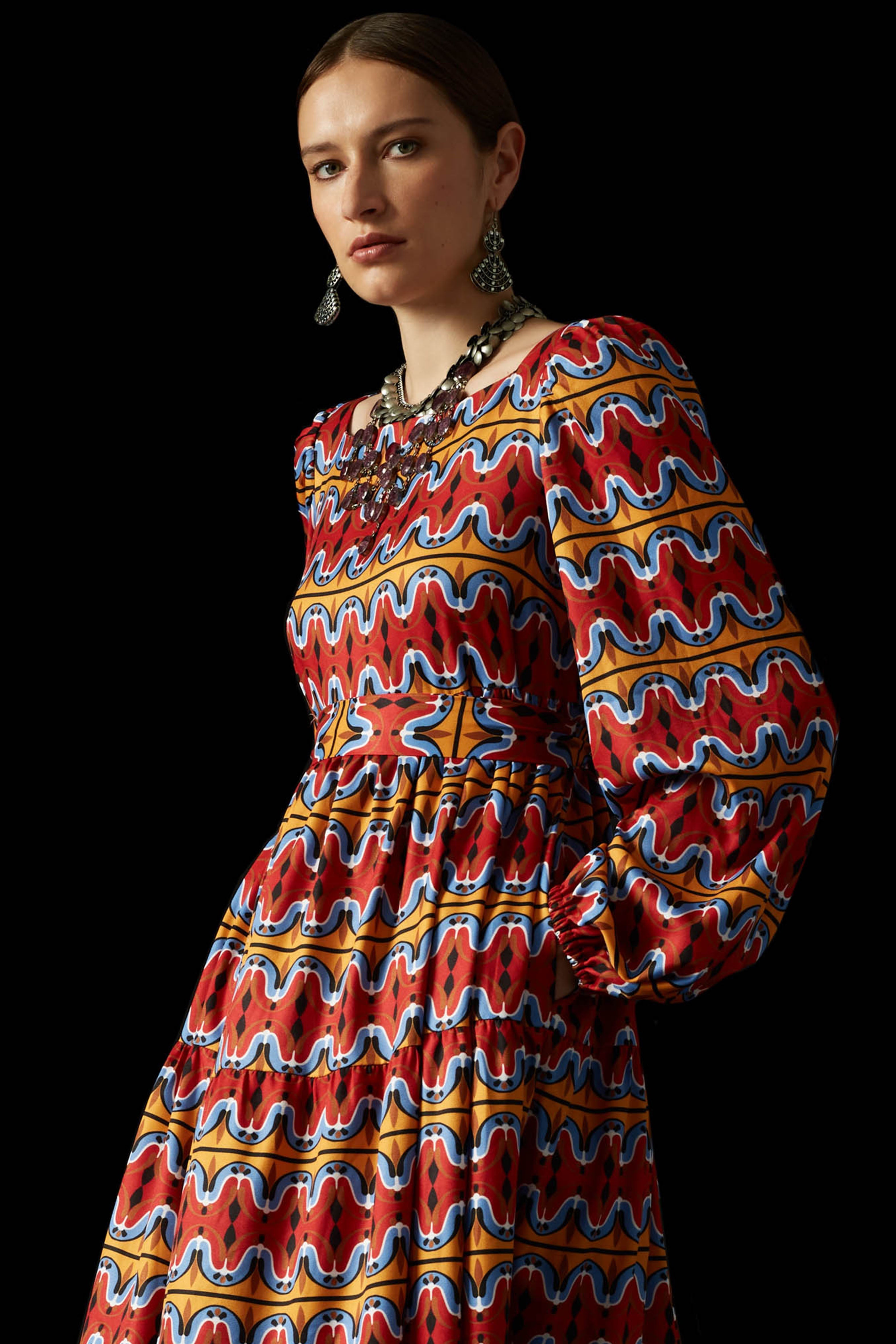 AVAX MAXI DRESS (Motiva Red)