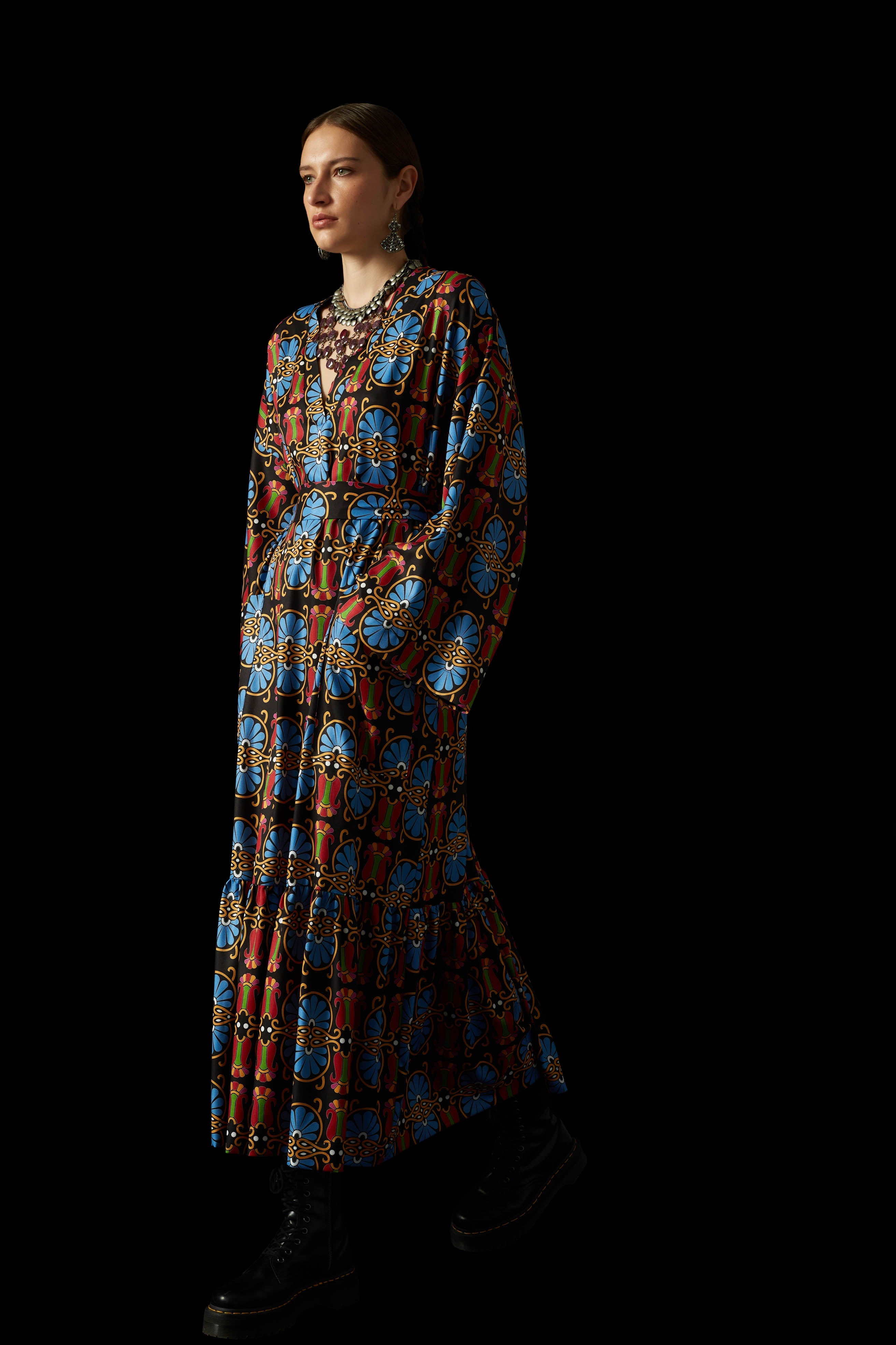 KIONOKRANO MAXI DRESS (Anthos Black)