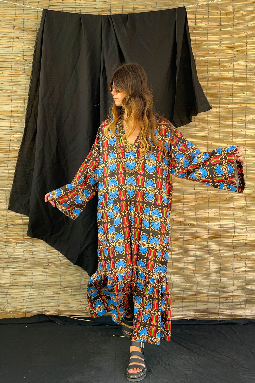 KIONOKRANO MAXI DRESS (Anthos Black)
