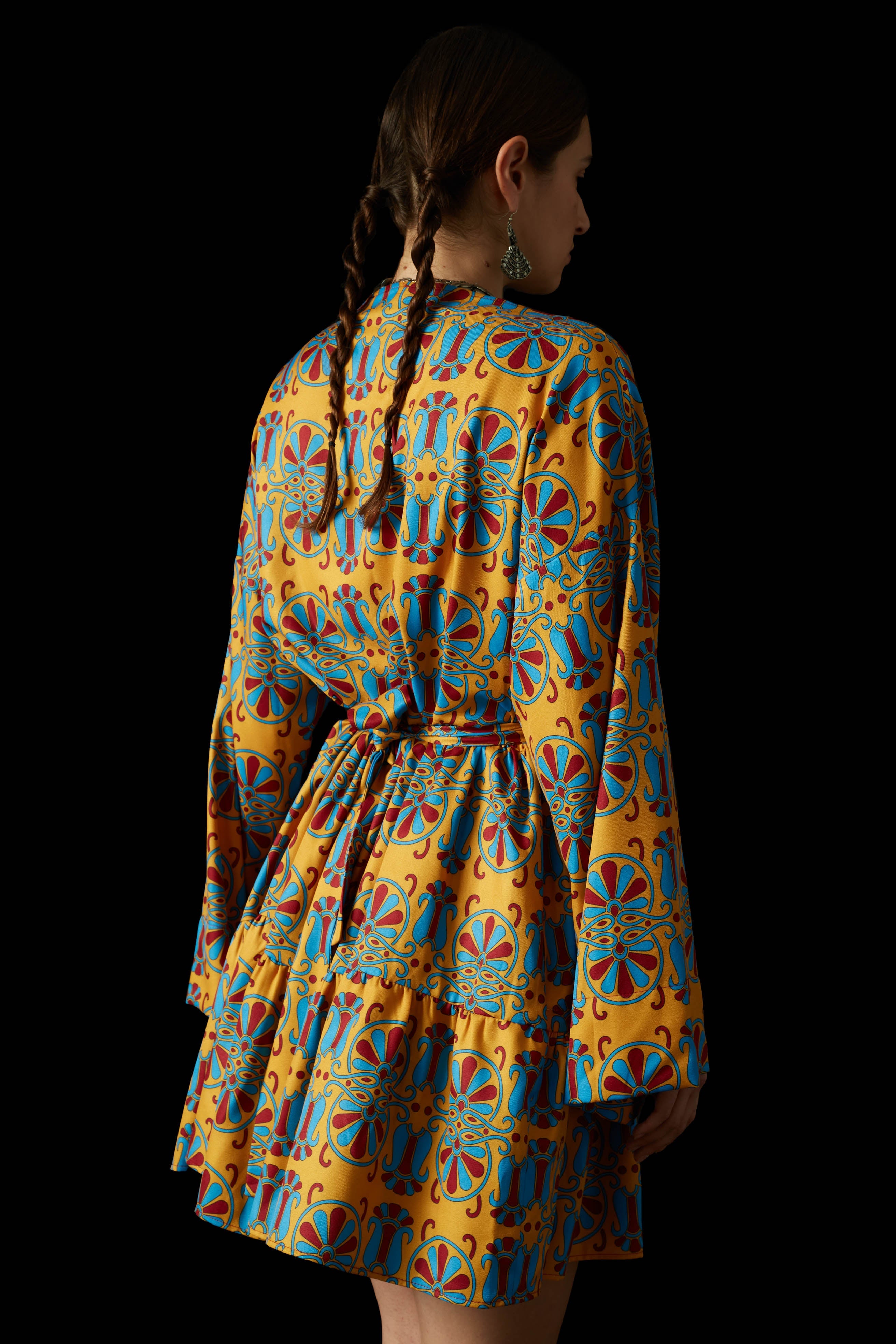 KIONOKRANO MINI DRESS (Anthos Mustard)