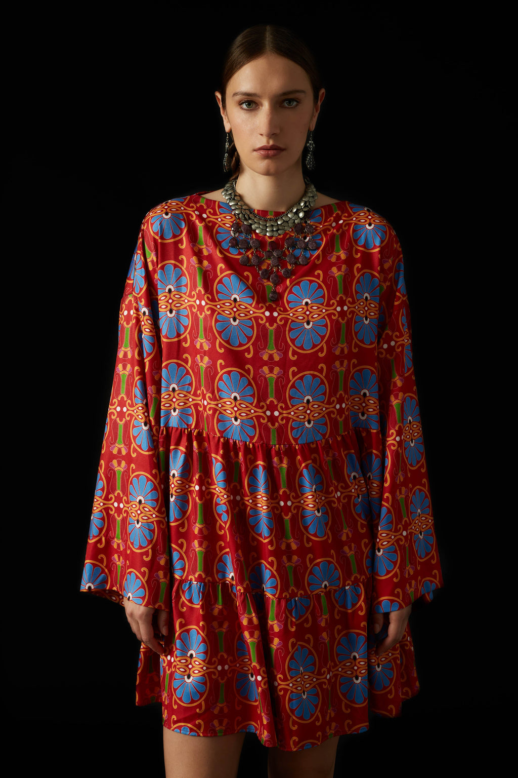 KIONOKRANO MINI DRESS (Anthos Red)