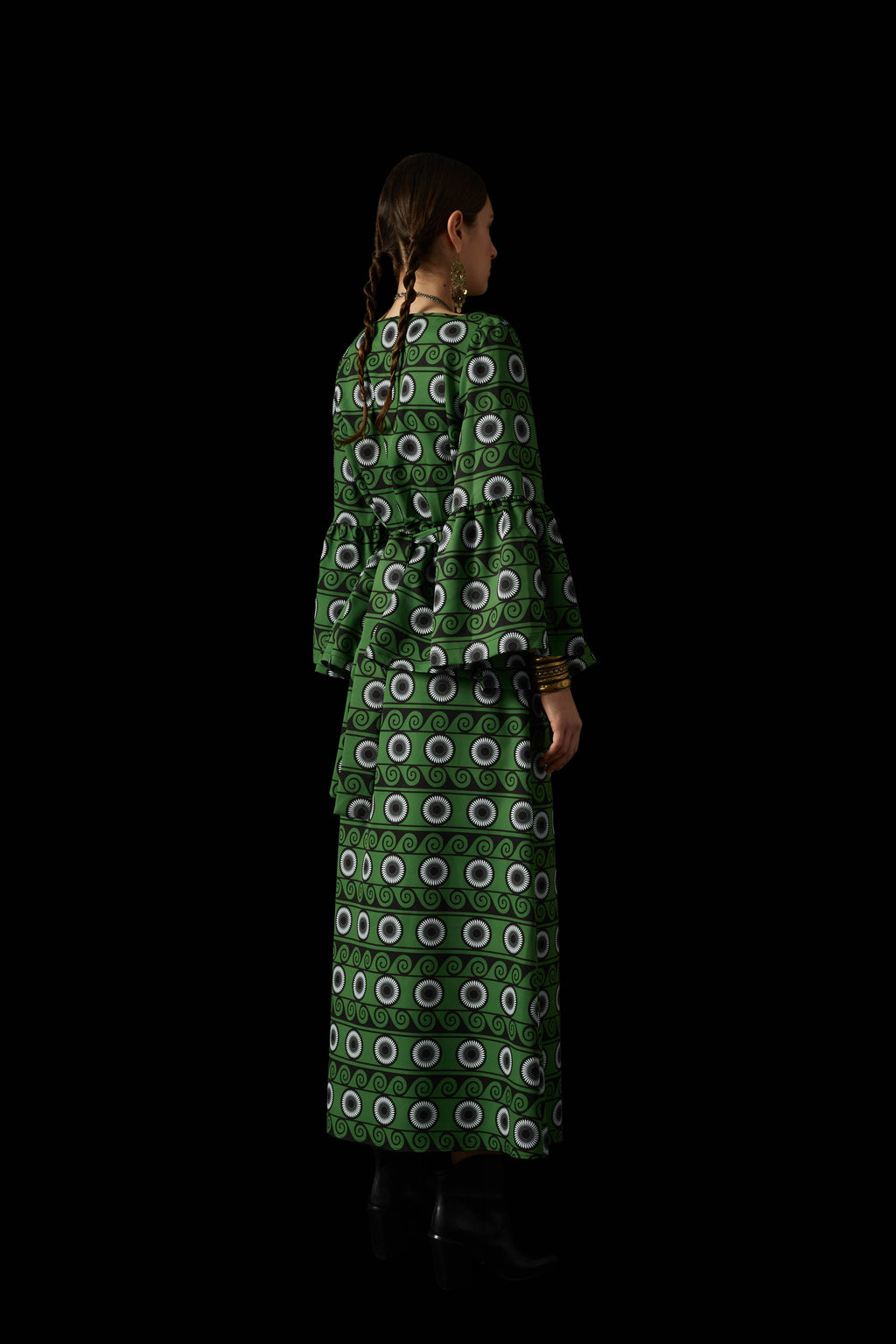 AETOMA SKIRT (Waves+Circles)