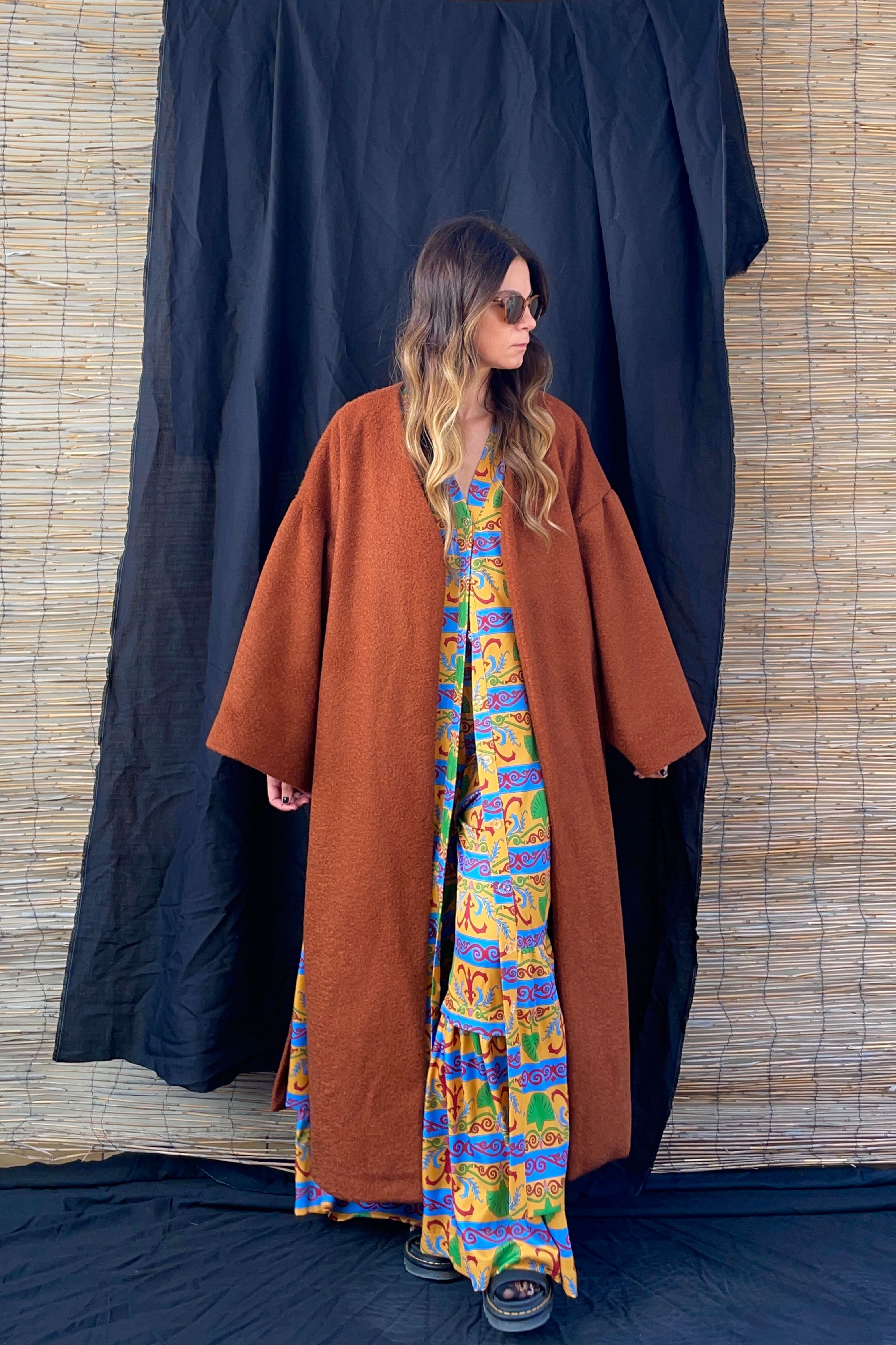 KION OVERCOAT (Brown)