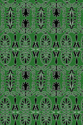 AKROKERAMON GREEN&BLACK Scrunchie