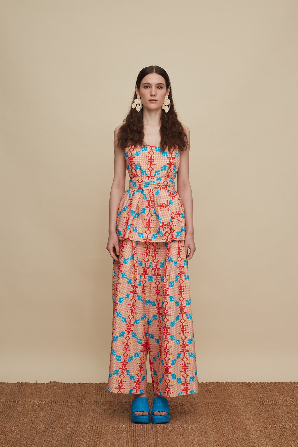 KISSAMOS TOP (KOUSKOUSES RED PRINT)