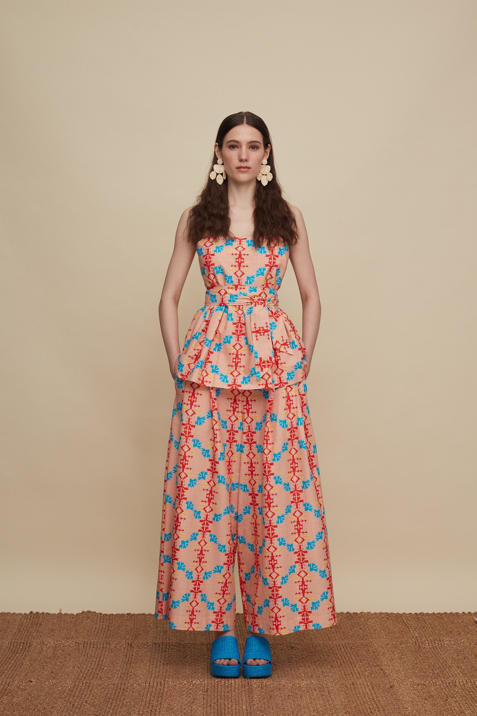 ZONIANA PANTS (KOUSKOUSES RED PRINT)