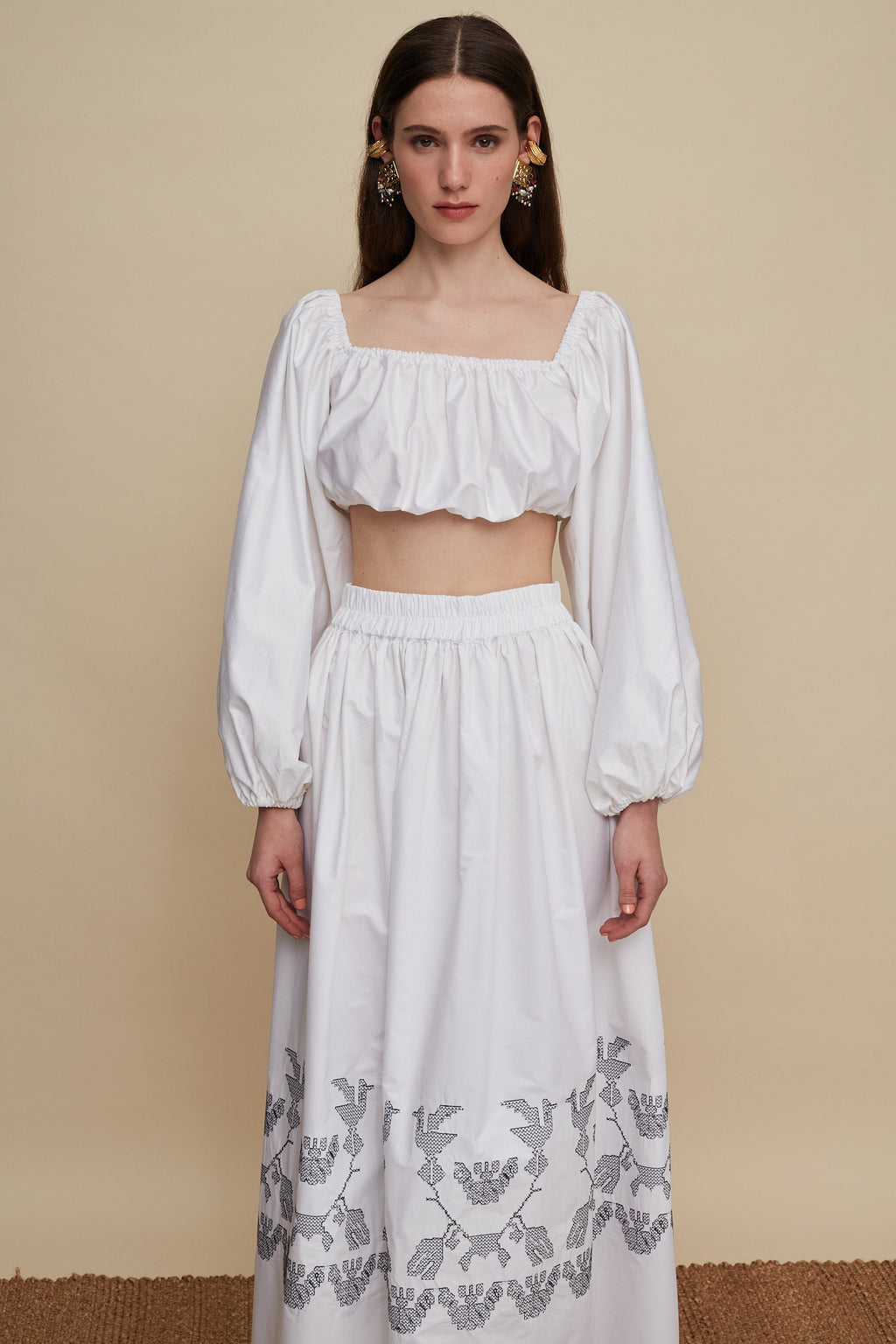 CRETA CROP TOP (WHITE)