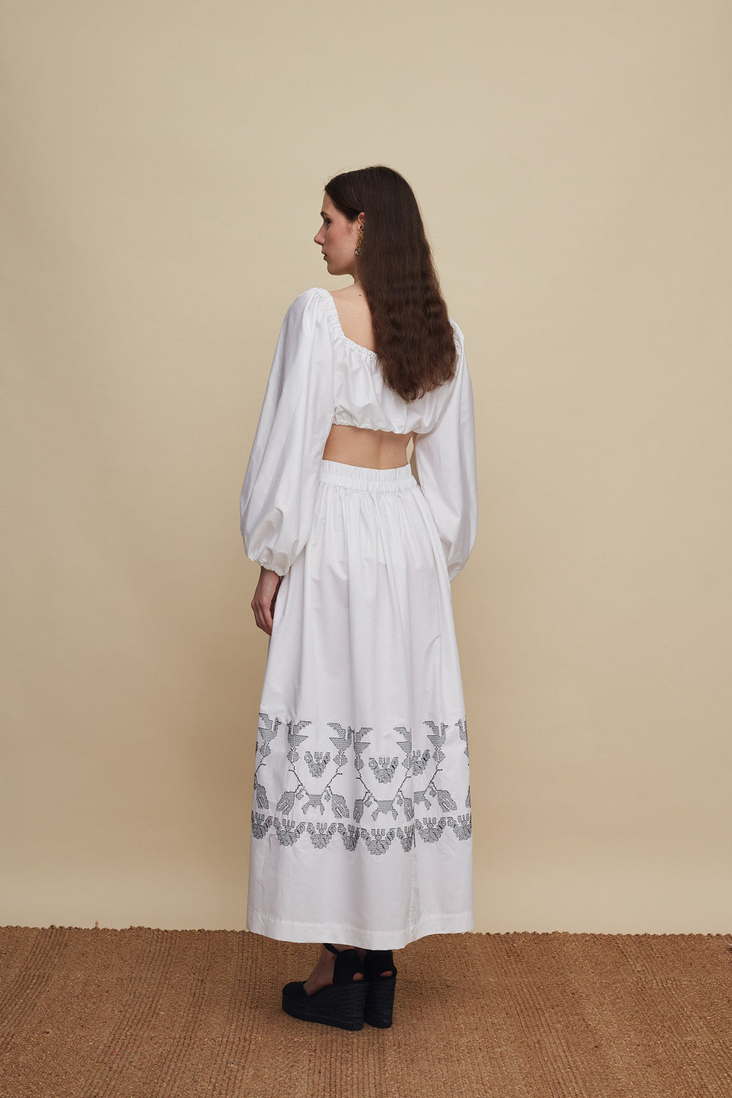 CRETA CROP TOP (WHITE)