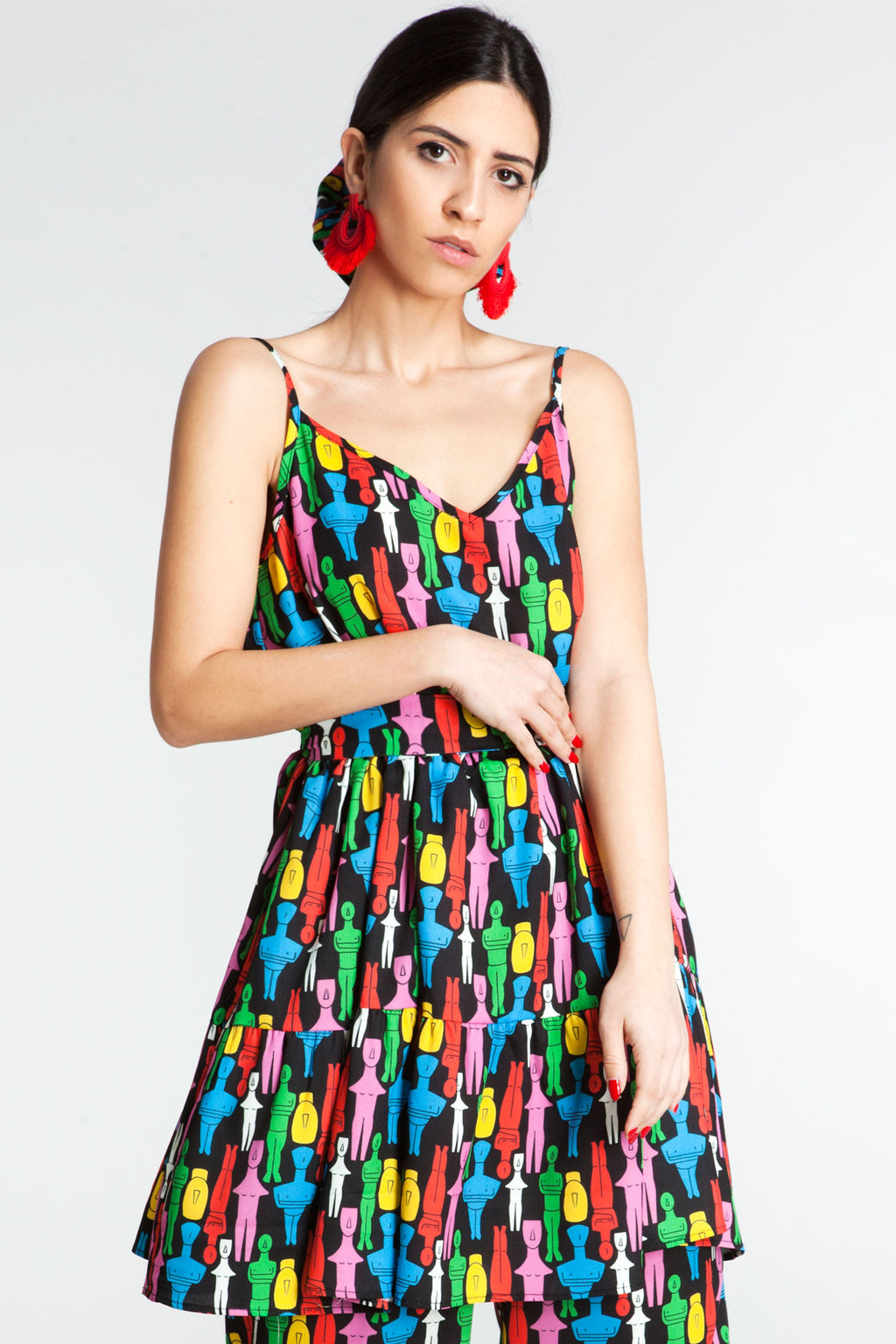 LAGINOS Mini Dress (CYCLADIC FIGURES)