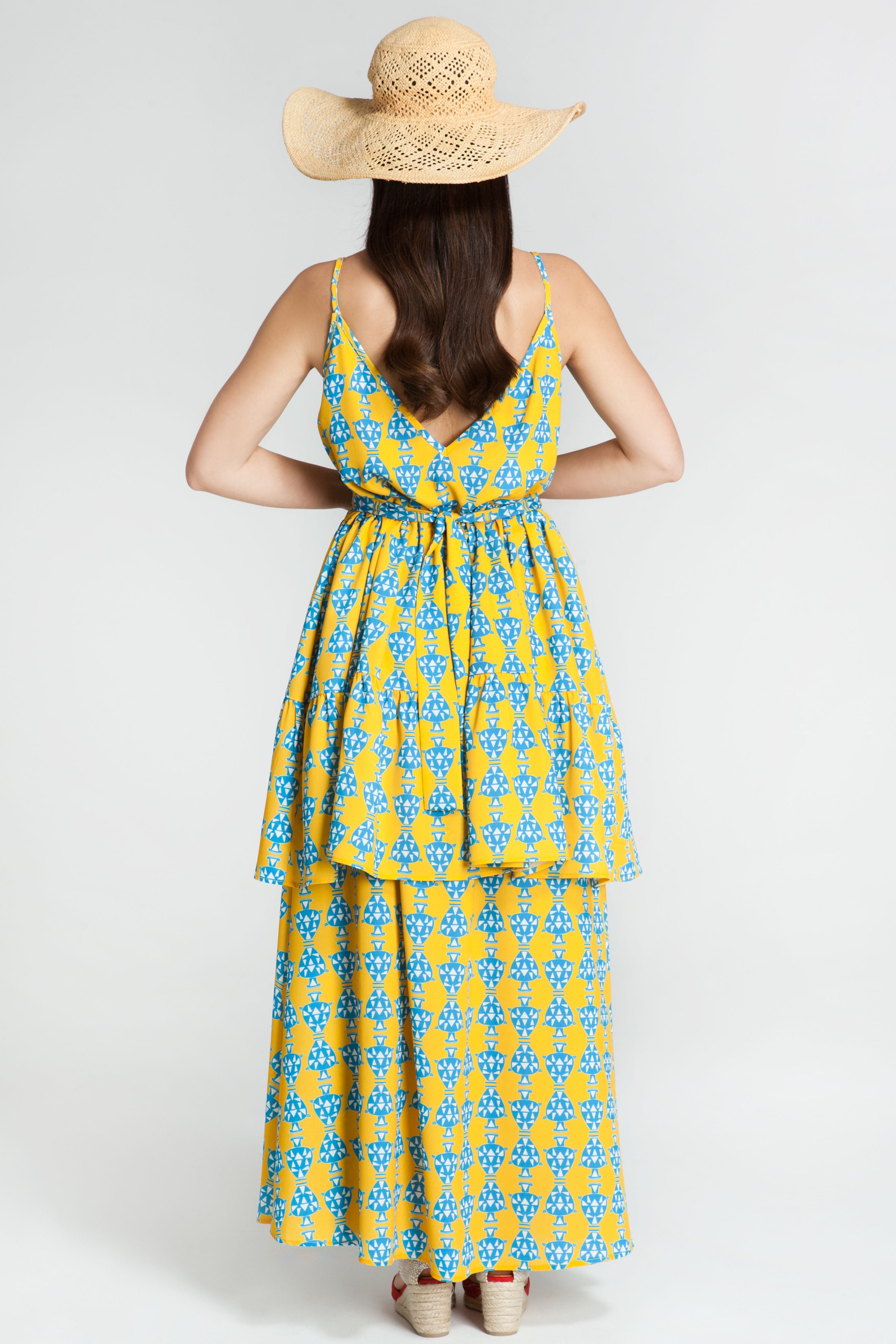 LAGINOS Mini Dress (AMFOREAS YELLOW)