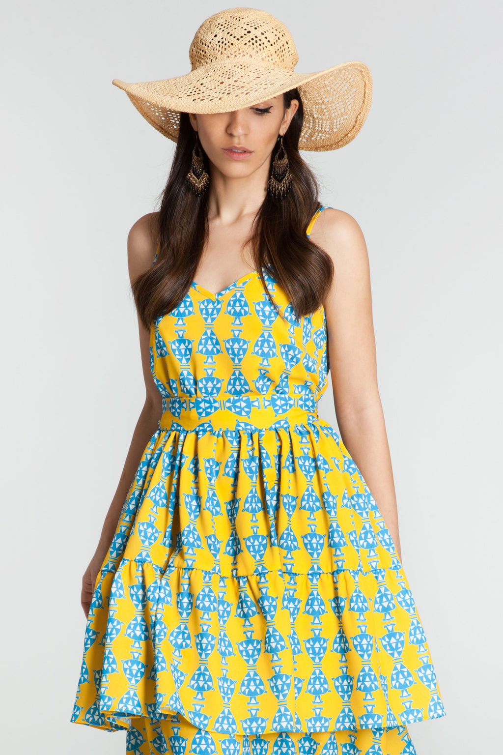 LAGINOS Mini Dress (AMFOREAS YELLOW)