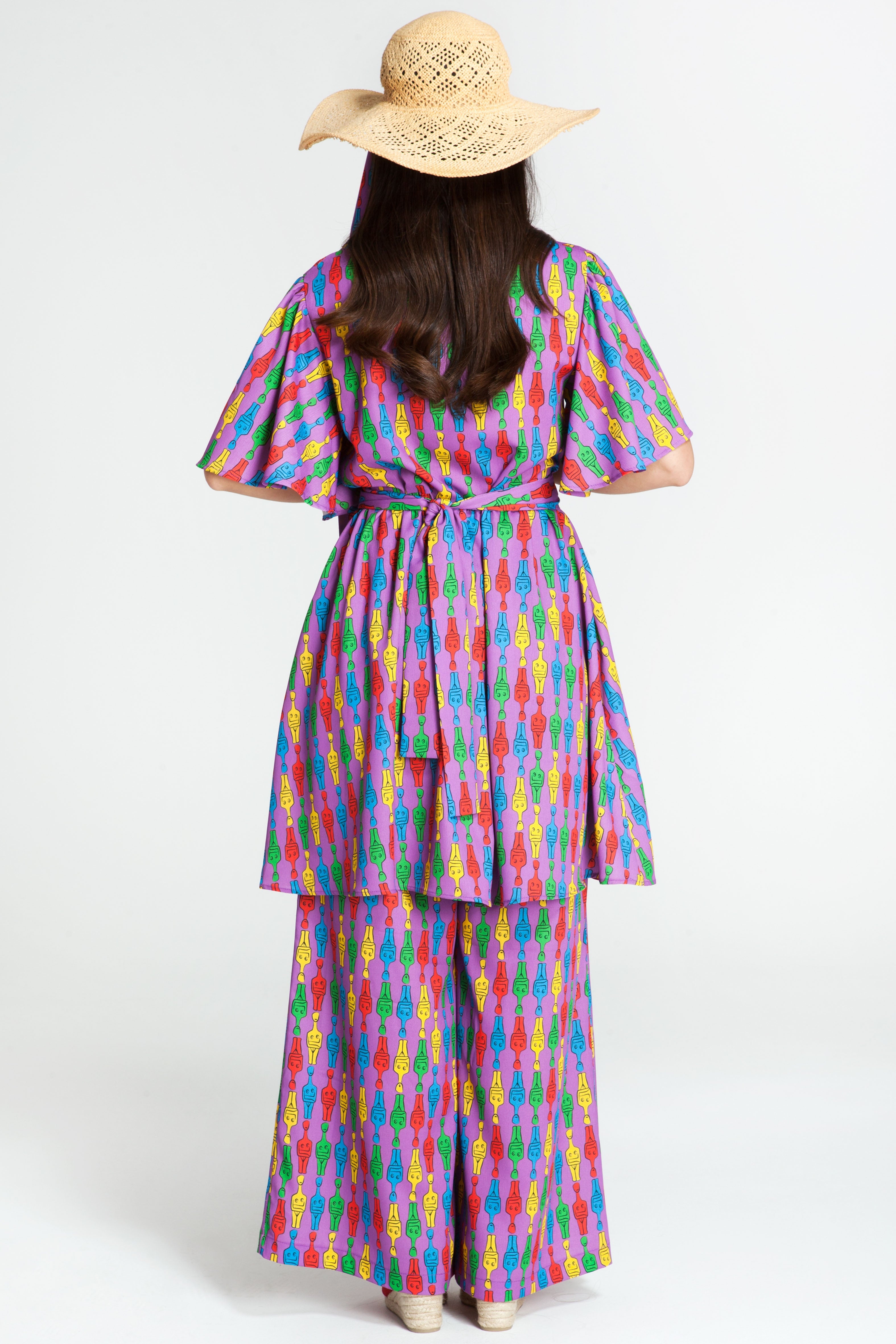 LIKITHOS Mini Dress (IDOLIA MAUVE)