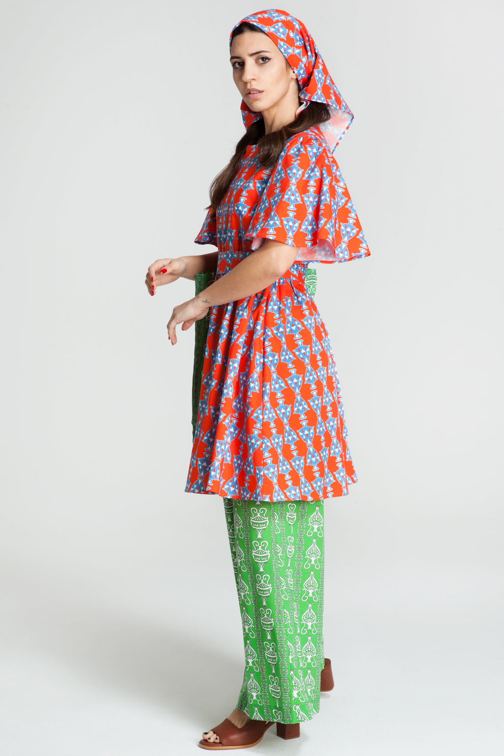 LIKITHOS Mini Dress (AMFOREAS RED)
