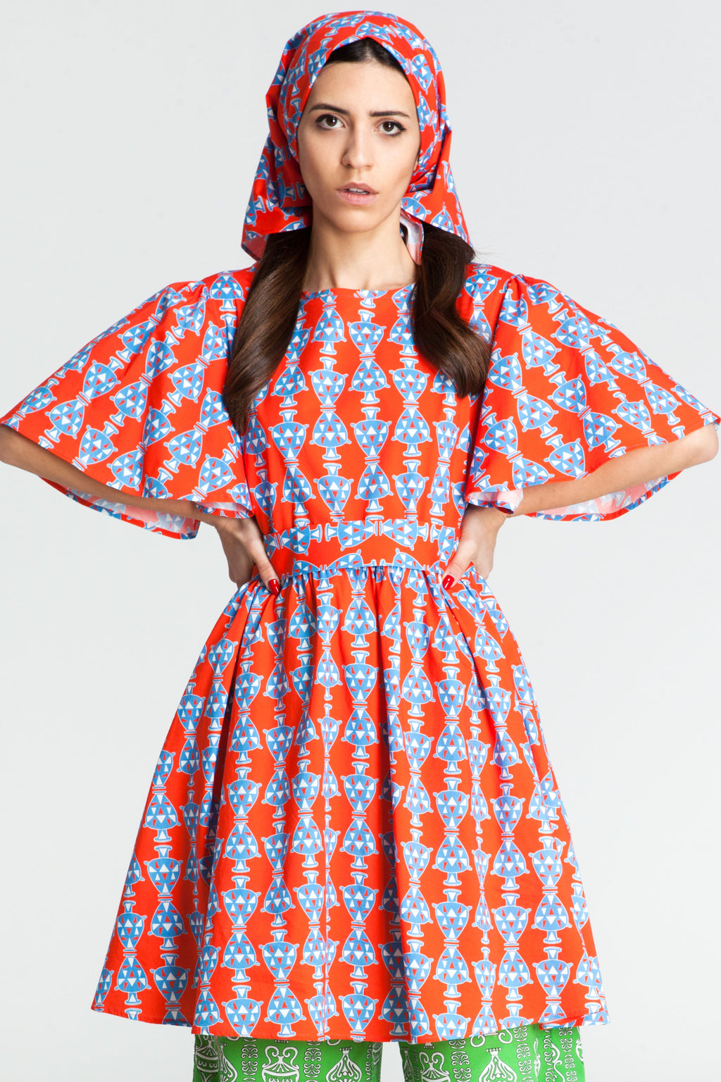 LIKITHOS Mini Dress (AMFOREAS RED)