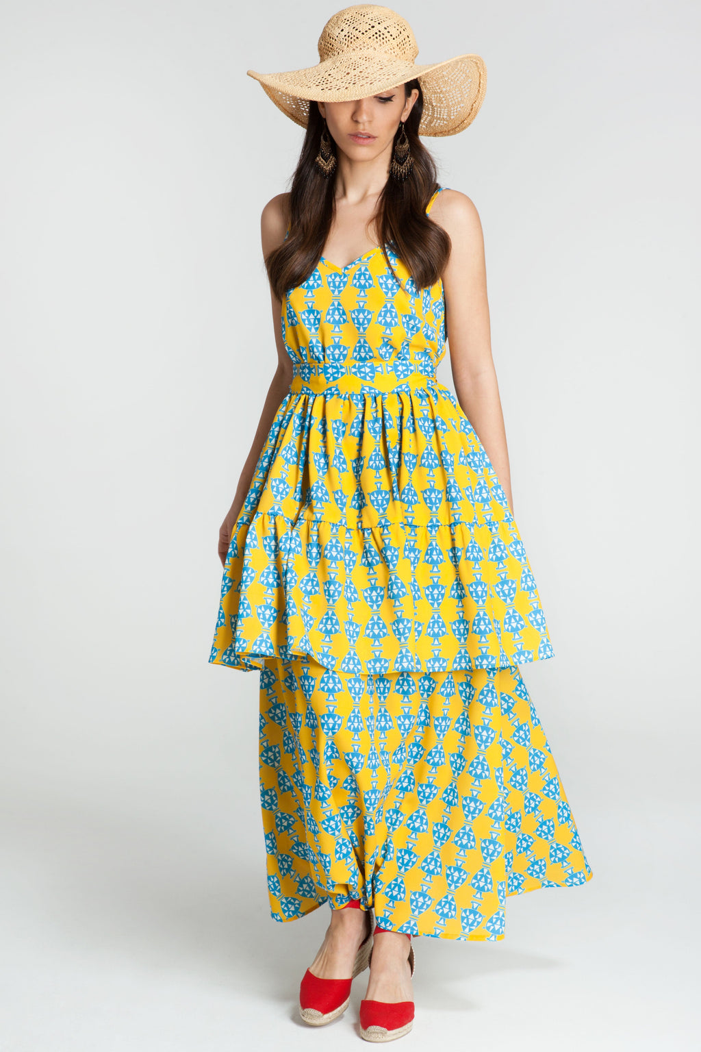 OLPE Skirt     (AMFOREAS YELLOW)