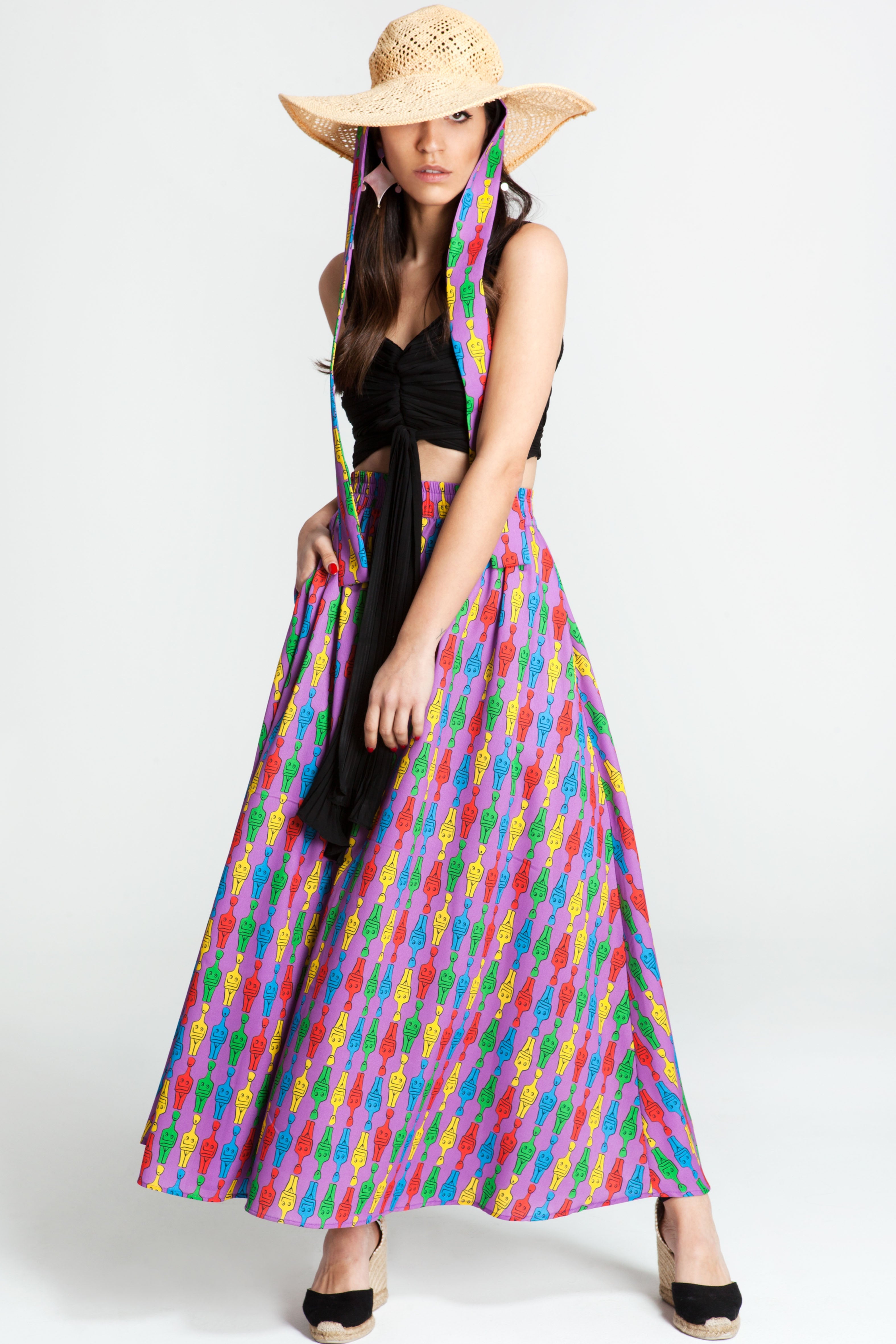 OLPE Skirt (IDOLIA MAUVE)