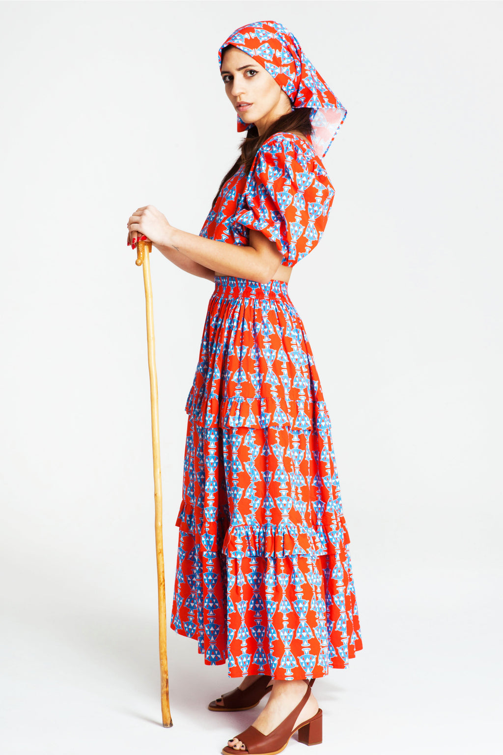 SKYPHOS Skirt (AMFOREAS RED)