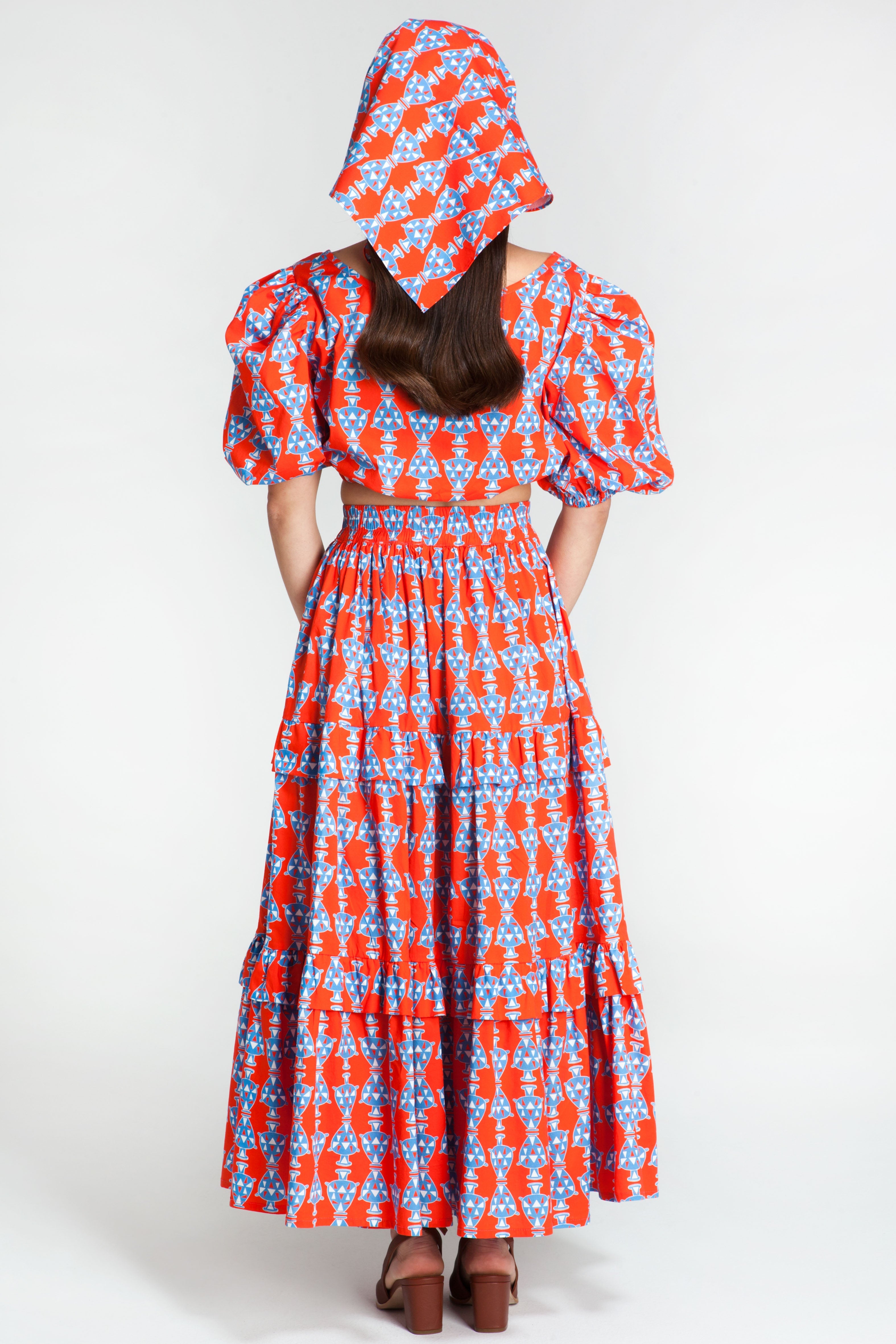 SKYPHOS Skirt (AMFOREAS RED)