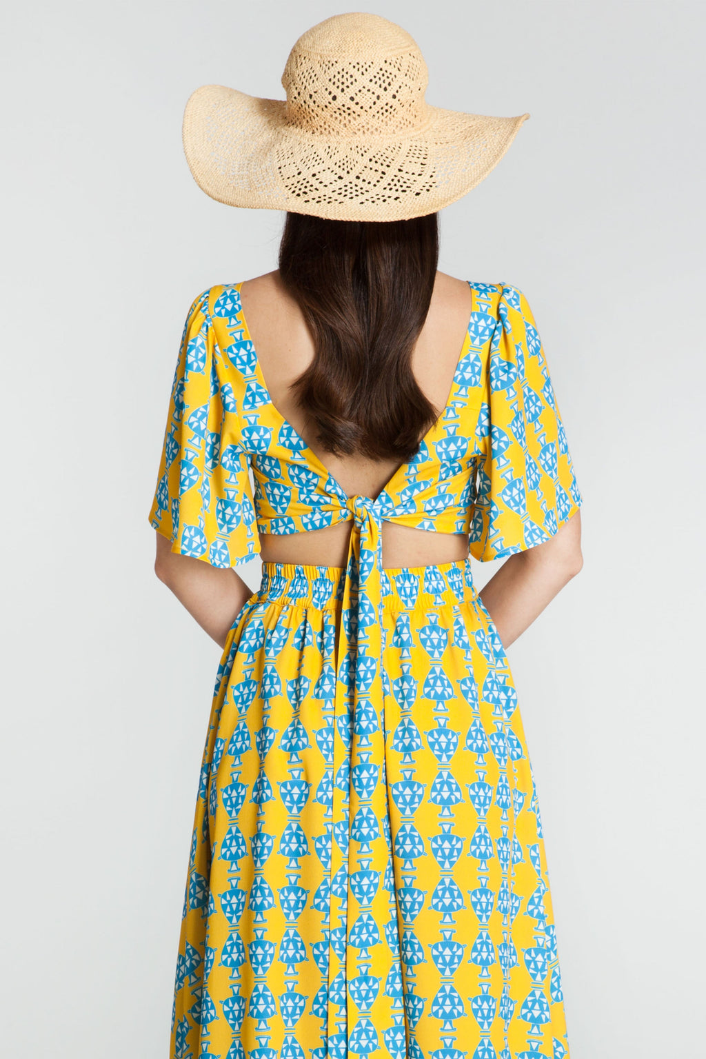 KYLIX Crop Top (AMFOREAS YELLOW)