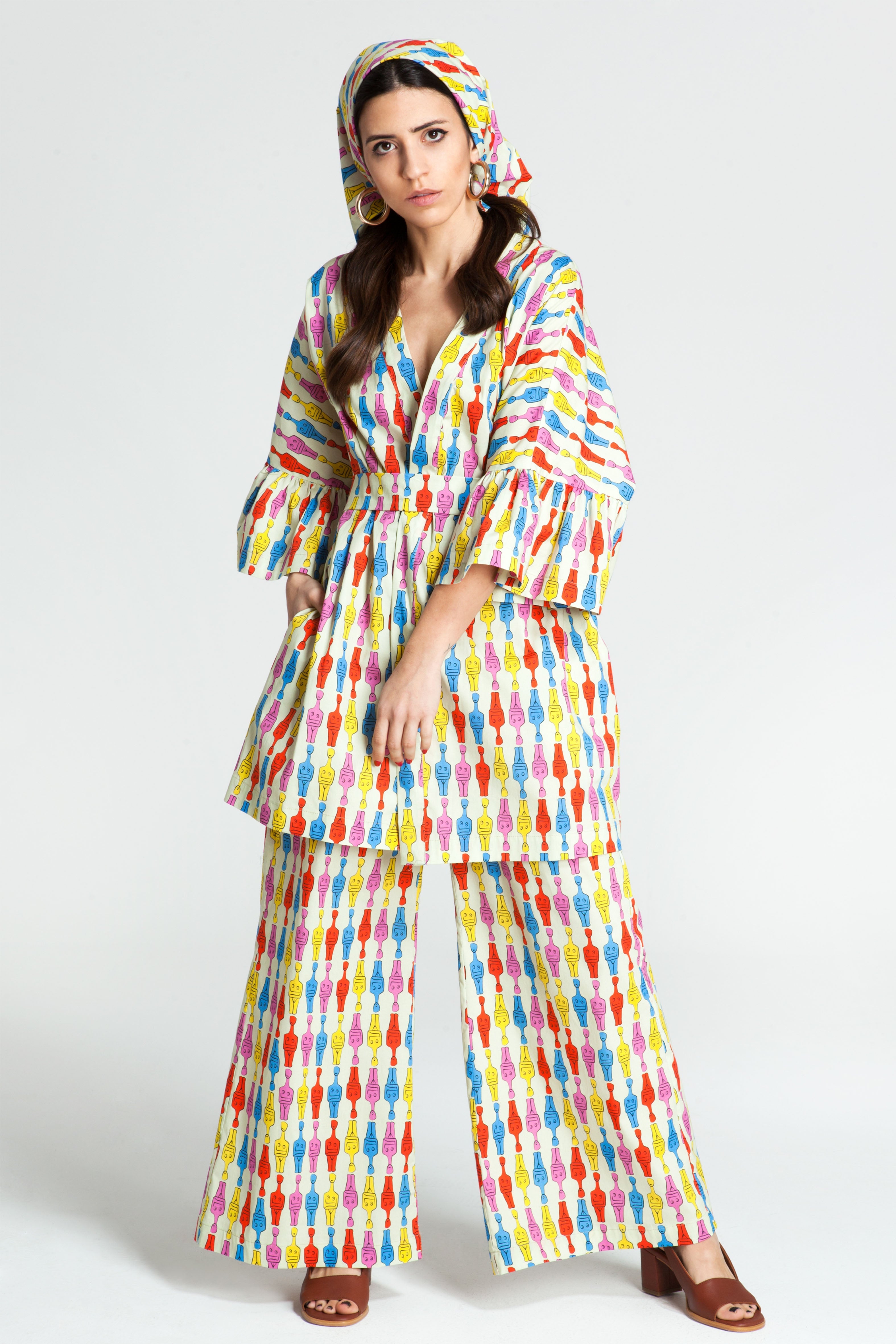 HYDRIA Kimono Short (IDOLIA BEIGE)