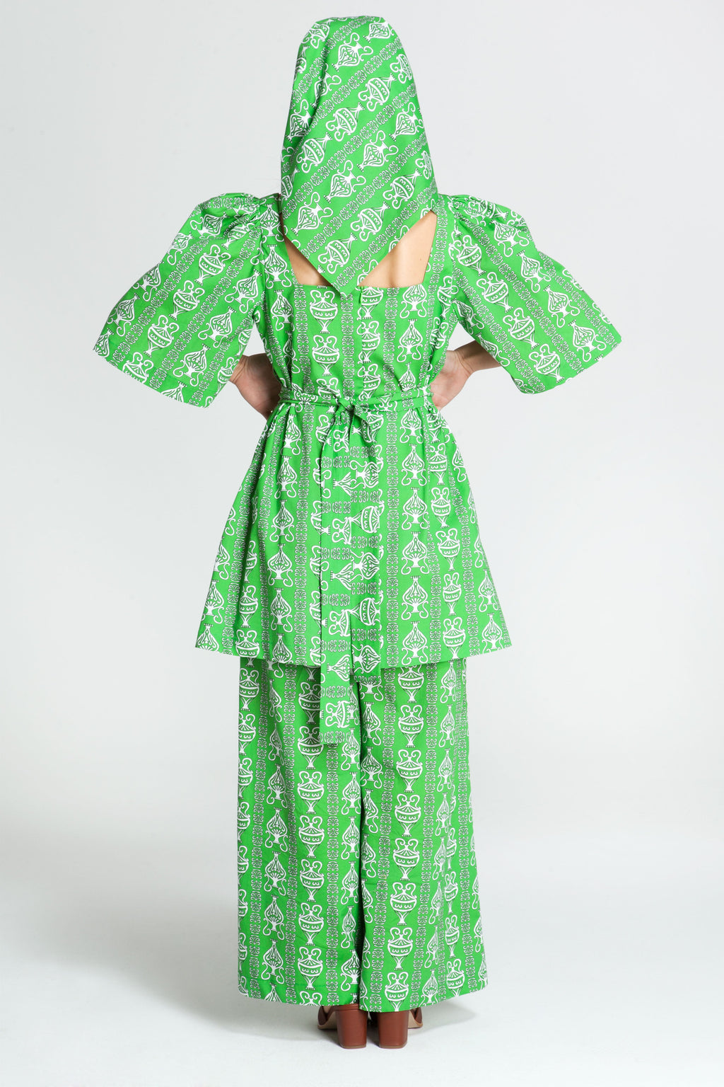 PELIKI Mini Dress (AMFOREAS GREEN)