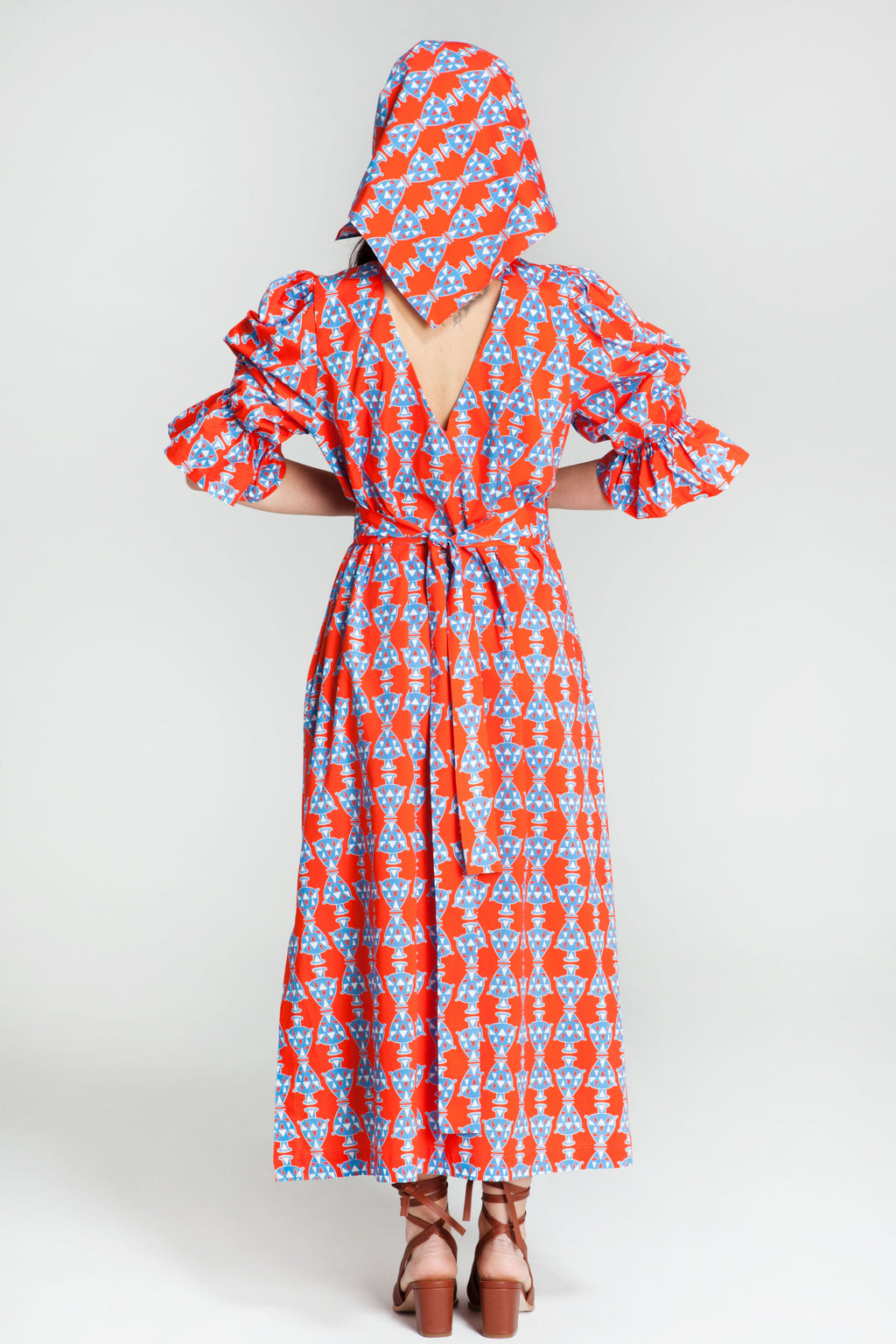 STAMNOS Dress (AMFOREAS RED)