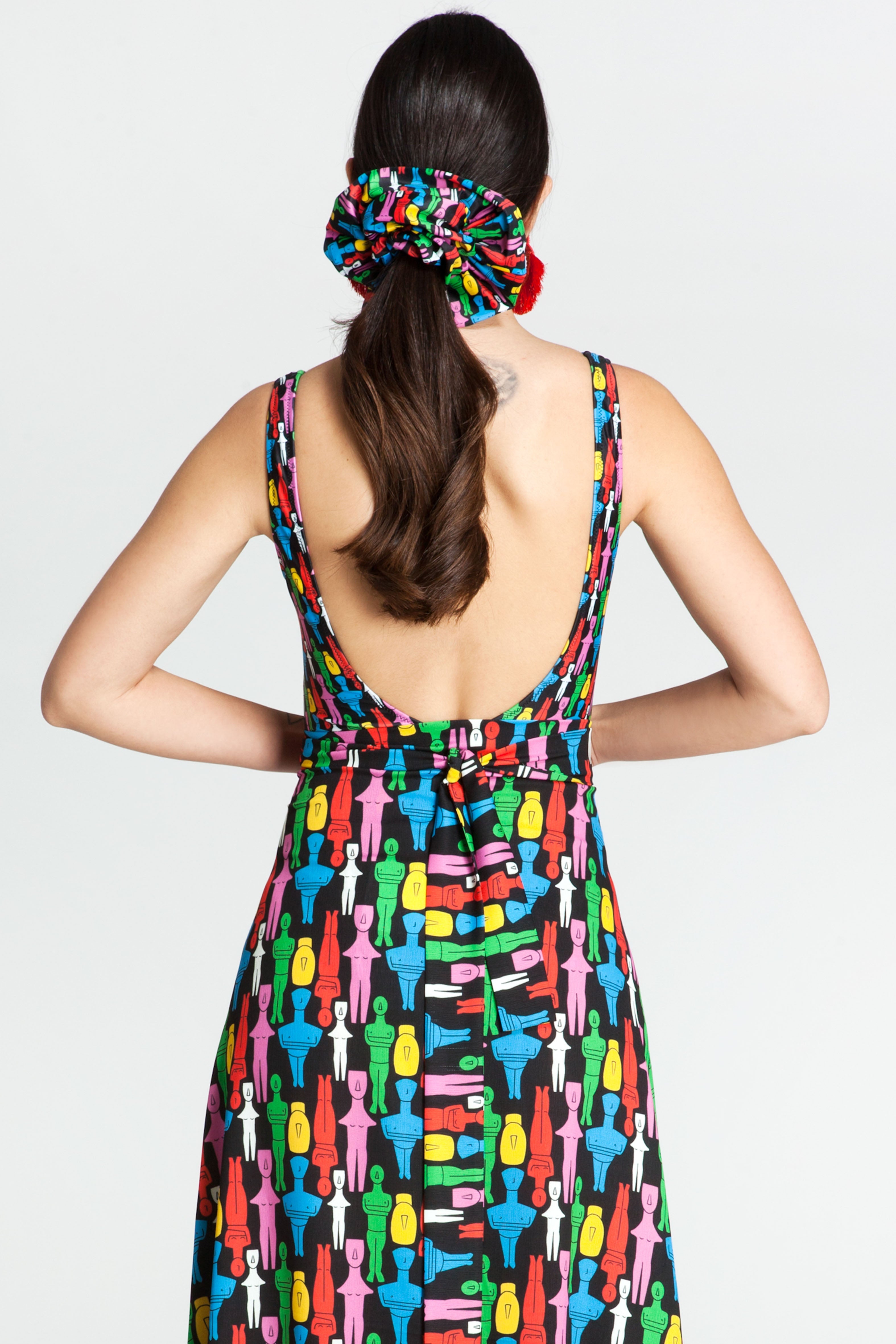 CYCLADIC FIGURES Scrunchie