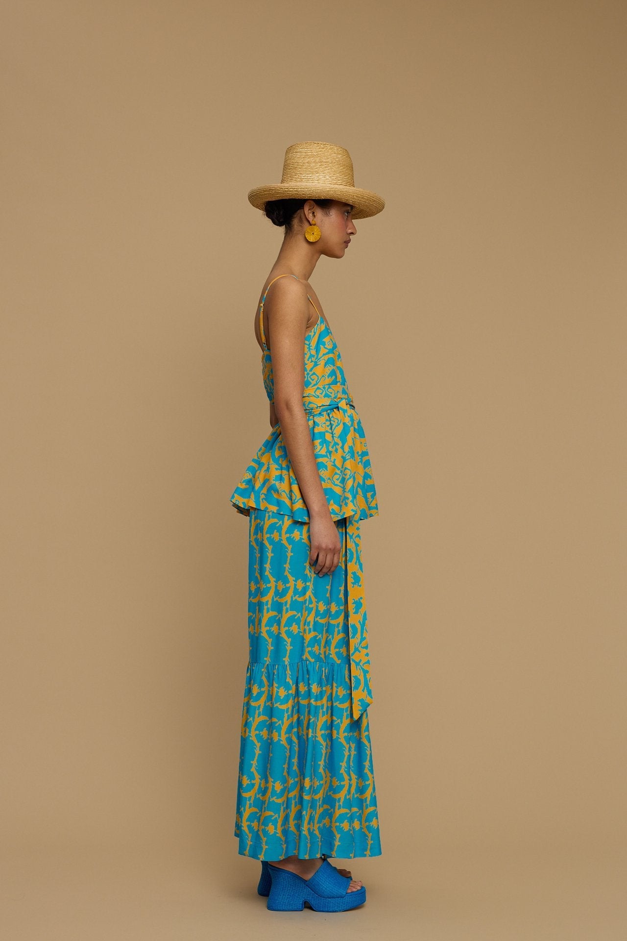 TOP DONOUSA (CYCLADES ORANGE/BLUE PRINT)