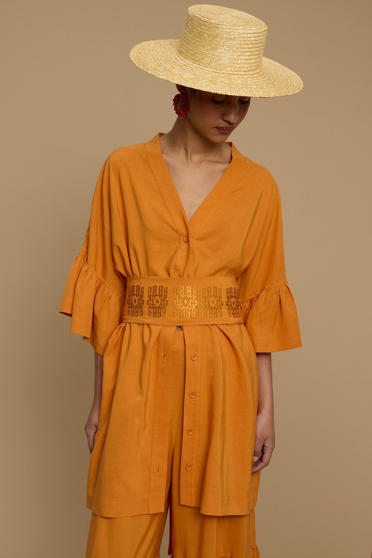 KIMONO FOLEGANDROS (ORANGE)