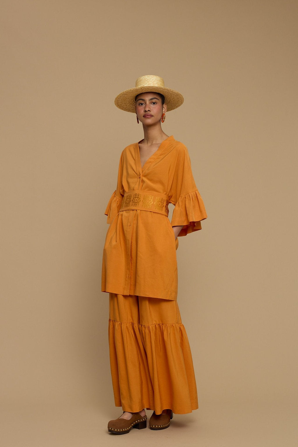 PANTS AMORGOS(ORANGE)