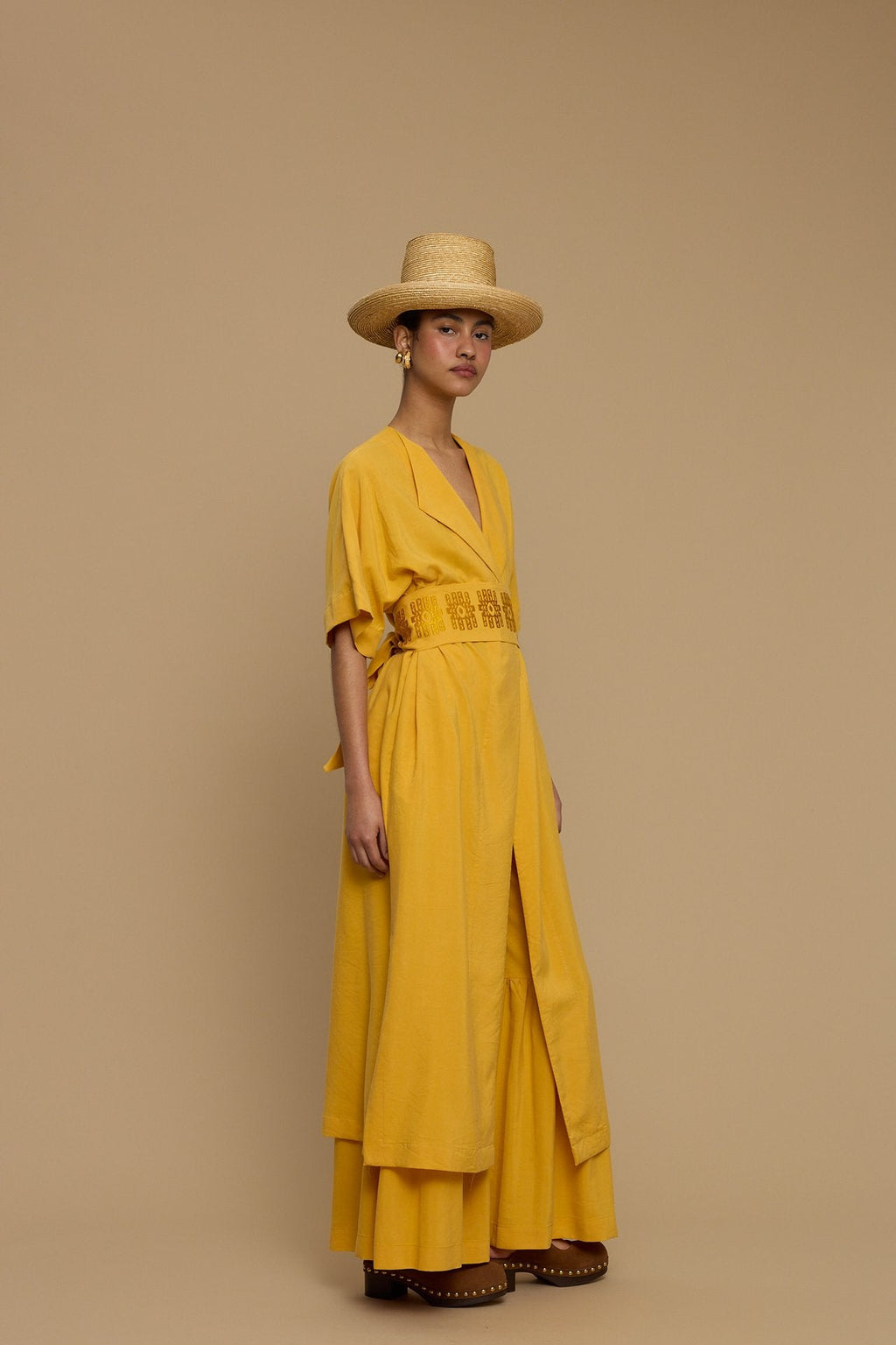 PANTS AMORGOS(MUSTARD)