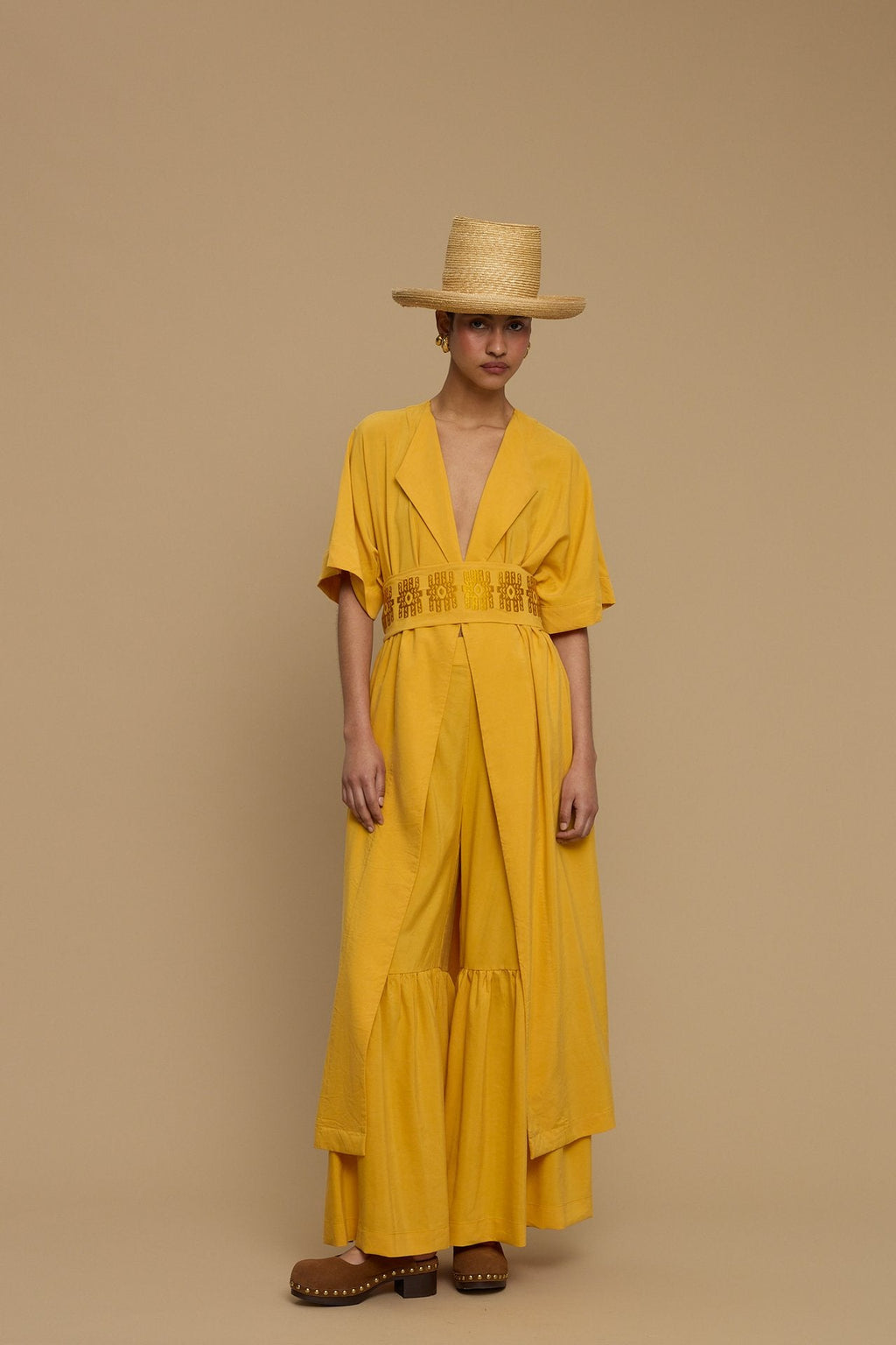 PANTS AMORGOS(MUSTARD)