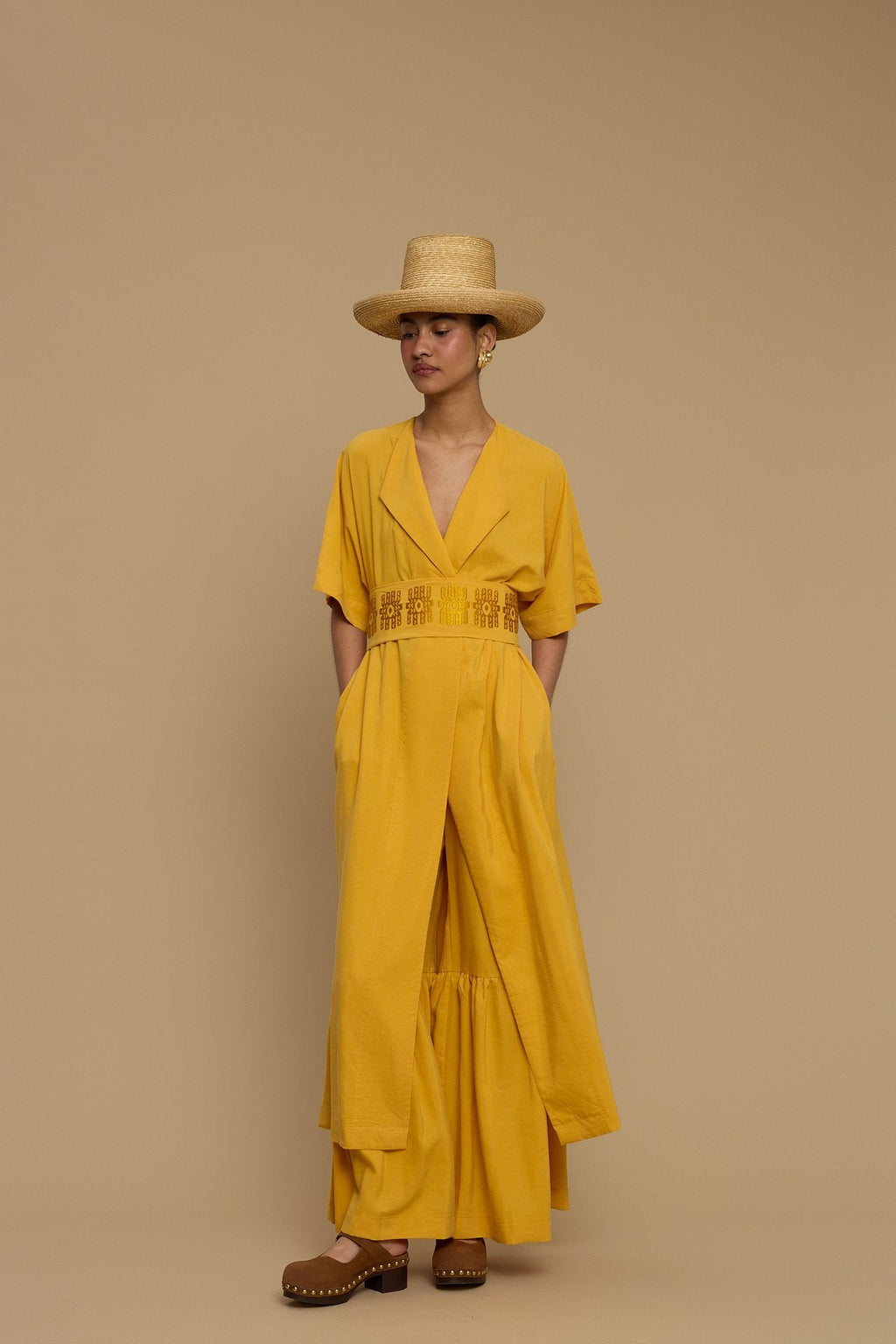PANTS AMORGOS(MUSTARD)
