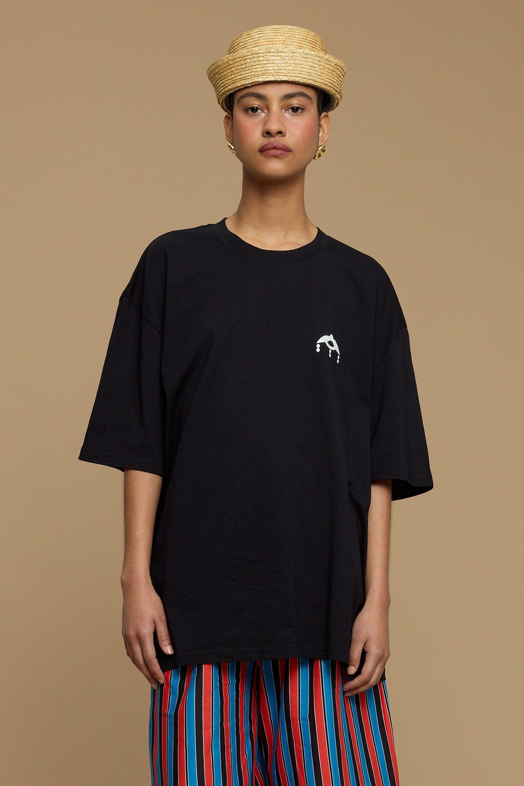 T SHIRT KARAVAKI (BLACK)