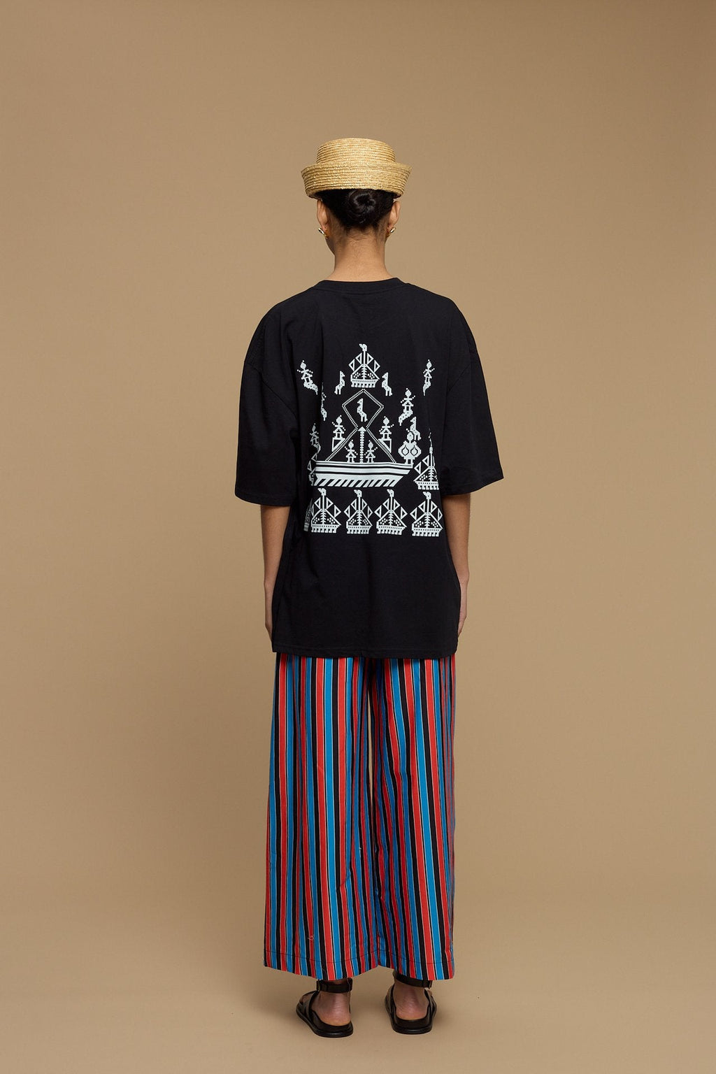 T SHIRT KARAVAKI (BLACK)