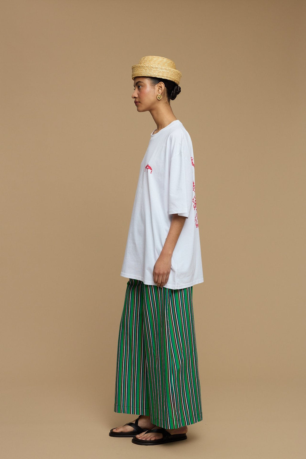 T SHIRT KARAVAKI (WHITE)