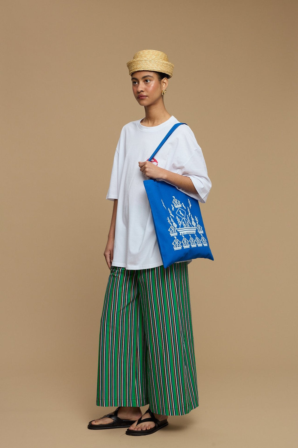 TOTE BAG KARAVAKI (BLUE)