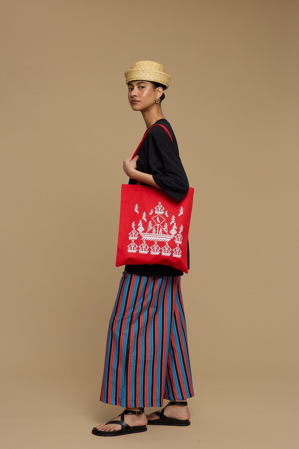 TOTE BAG KARAVAKI (RED)