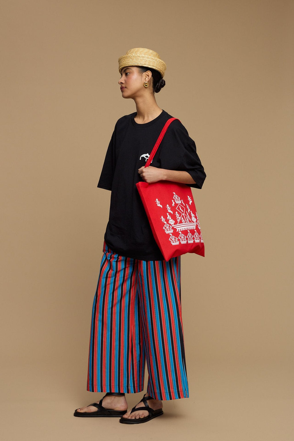 TOTE BAG KARAVAKI (RED)