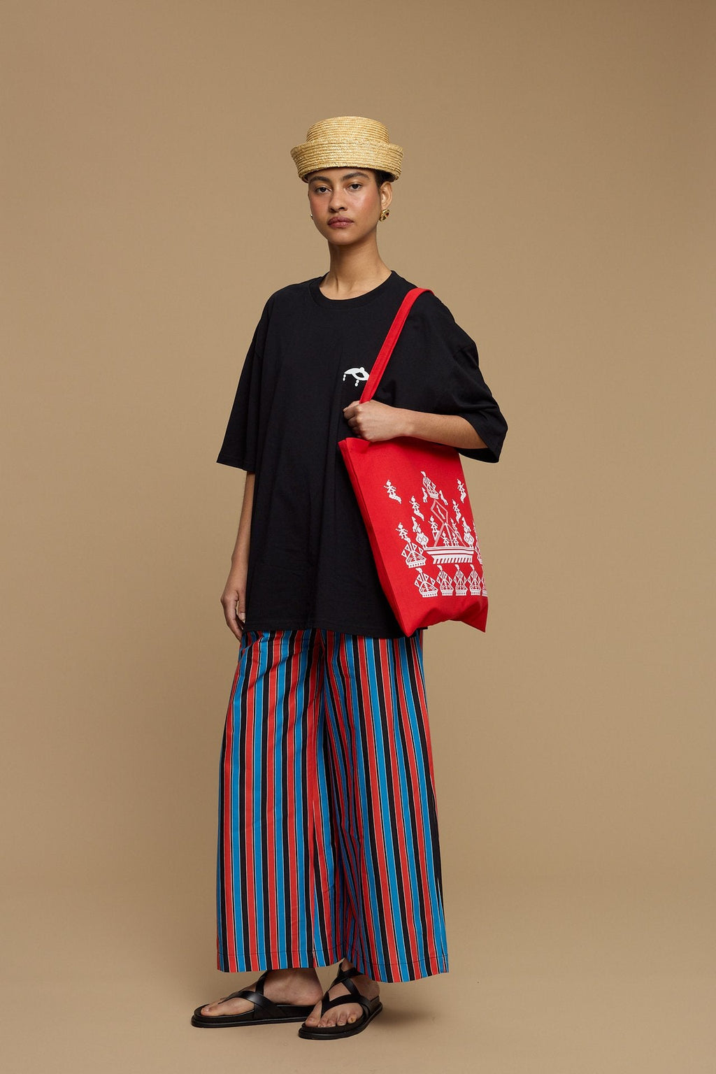TOTE BAG KARAVAKI (RED)