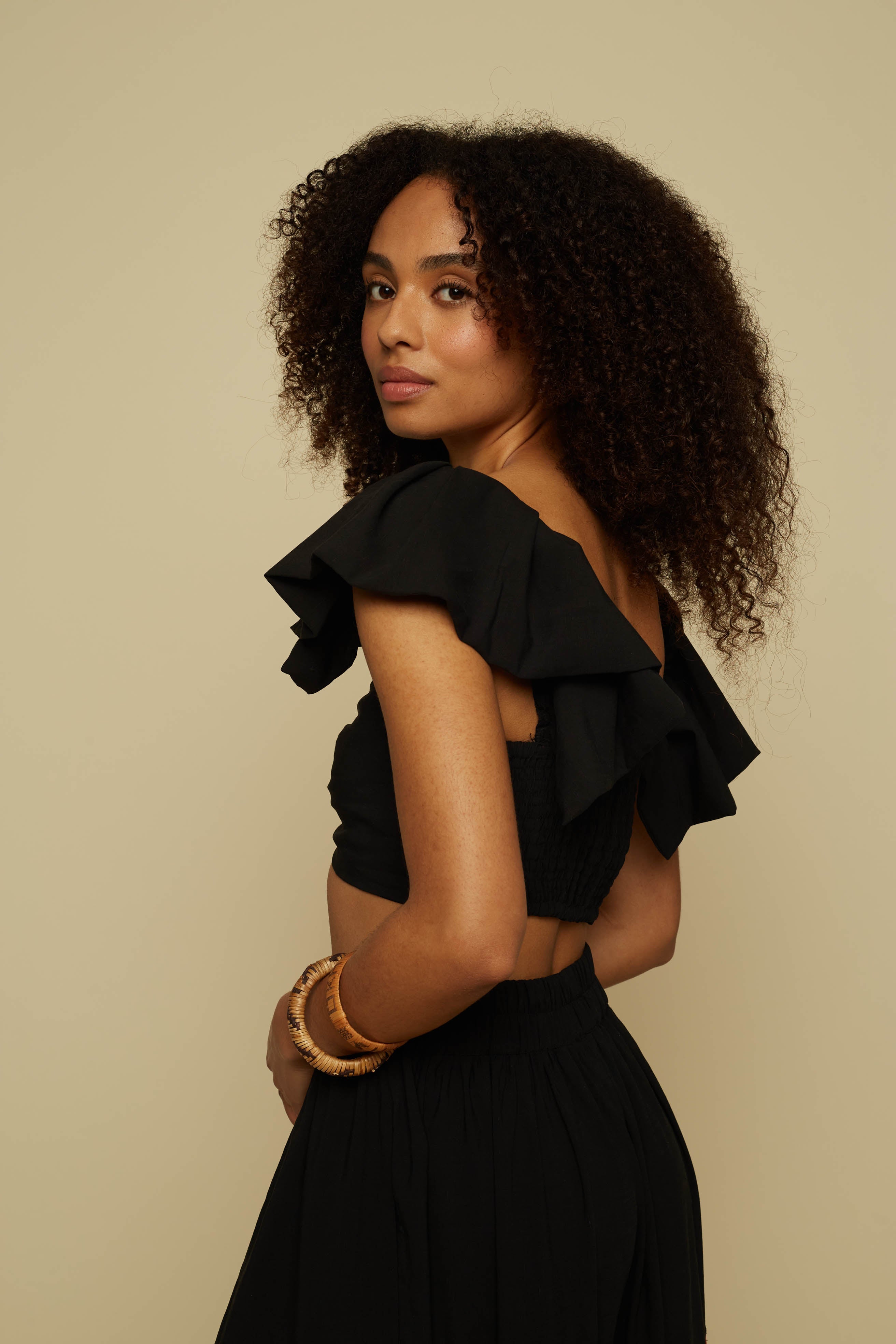 TECTON CROP TOP (BLACK)