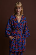 ALIAKMONAS KIMONO/DRESS (LECHOVO BLUE PRINT)