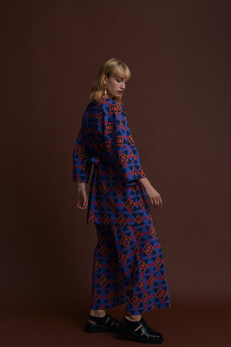 ALIAKMONAS PANTS (LECHOVO BLUE PRINT)