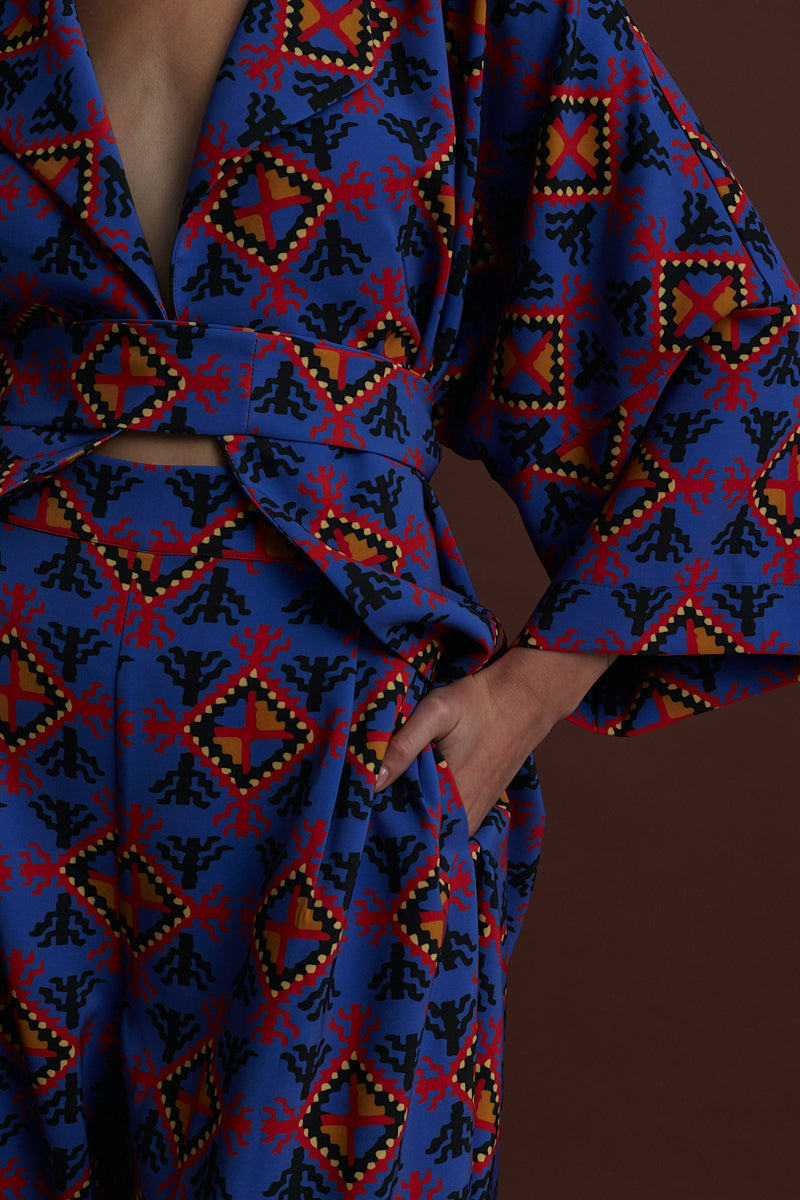 ALIAKMONAS PANTS (LECHOVO BLUE PRINT)