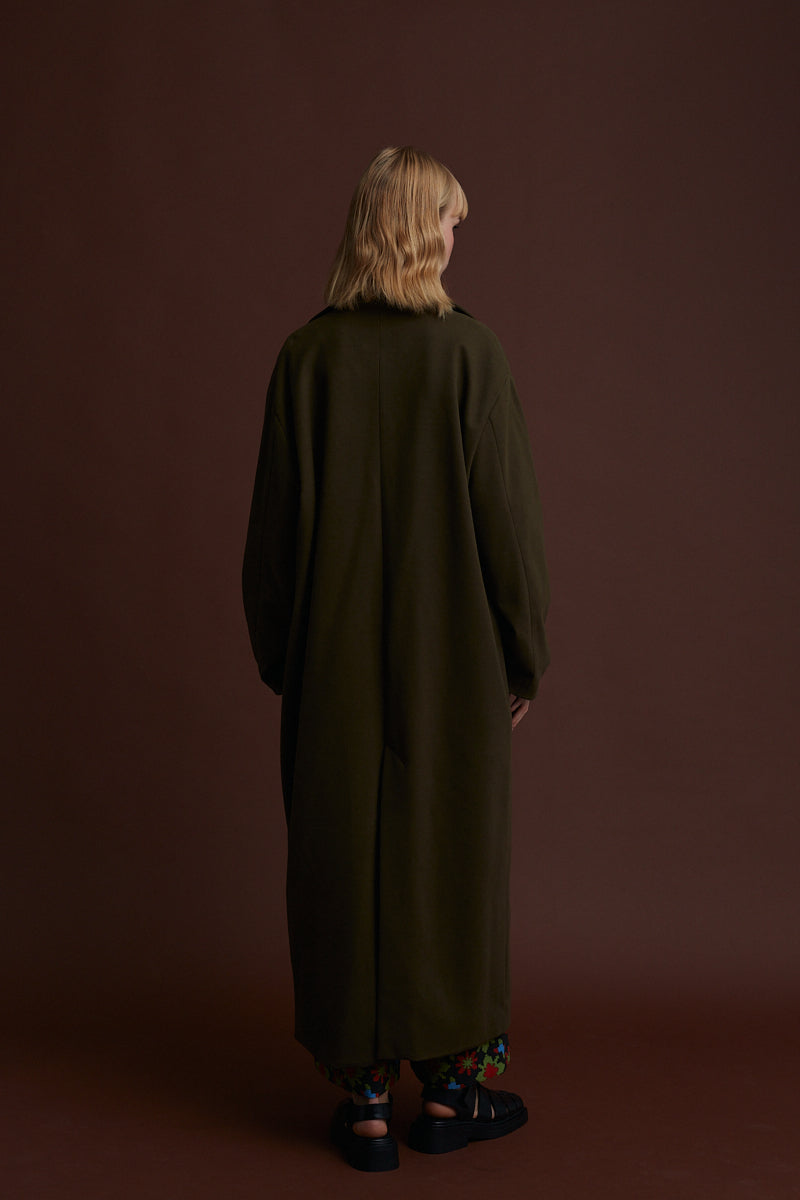 VOUKOLIKON OVERCOAT (KHAKI)