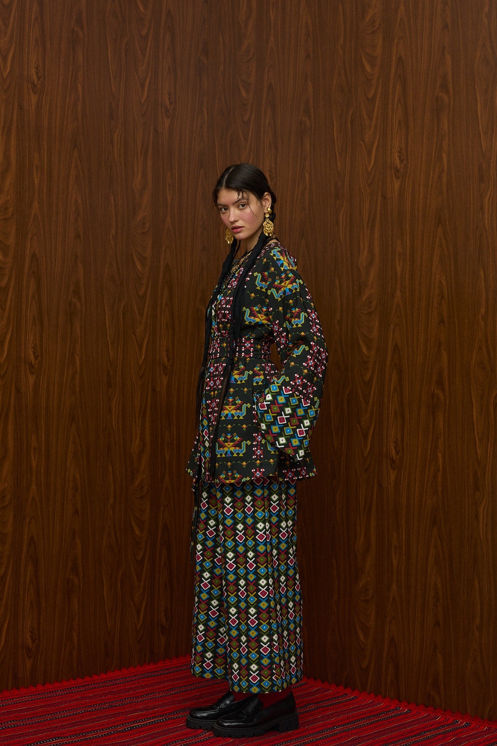 HRAMI KIMONO (ELENIA BLACK PRINT)